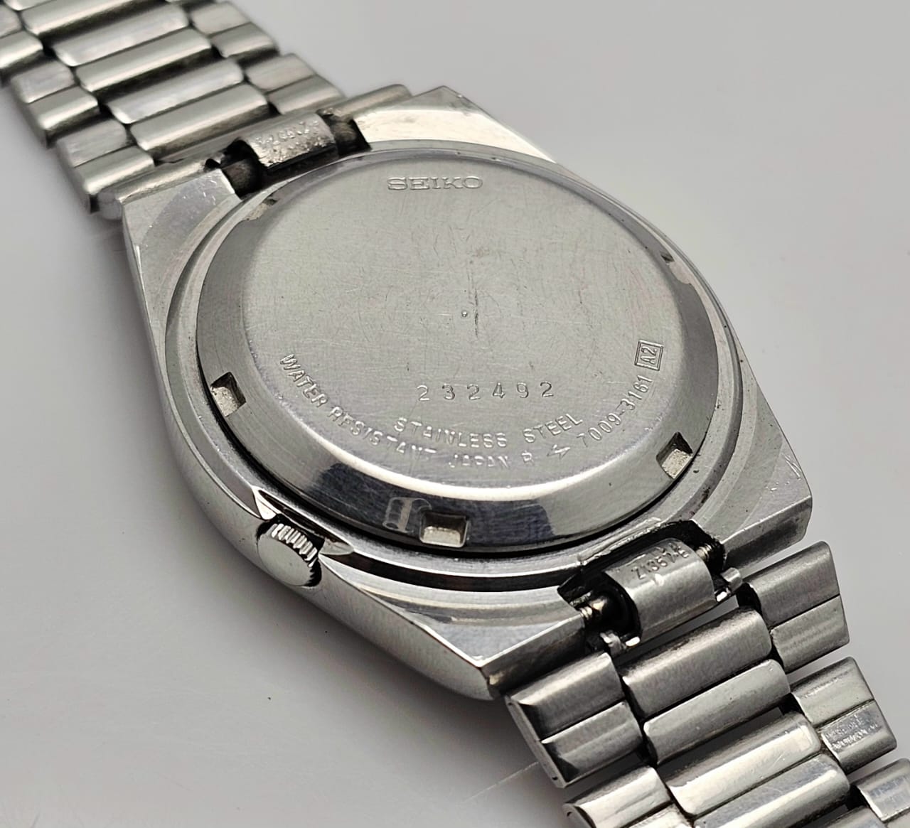 Seiko 5 Automatic 7009-3161 Railway Time Vintage Men's Watch - Image 8