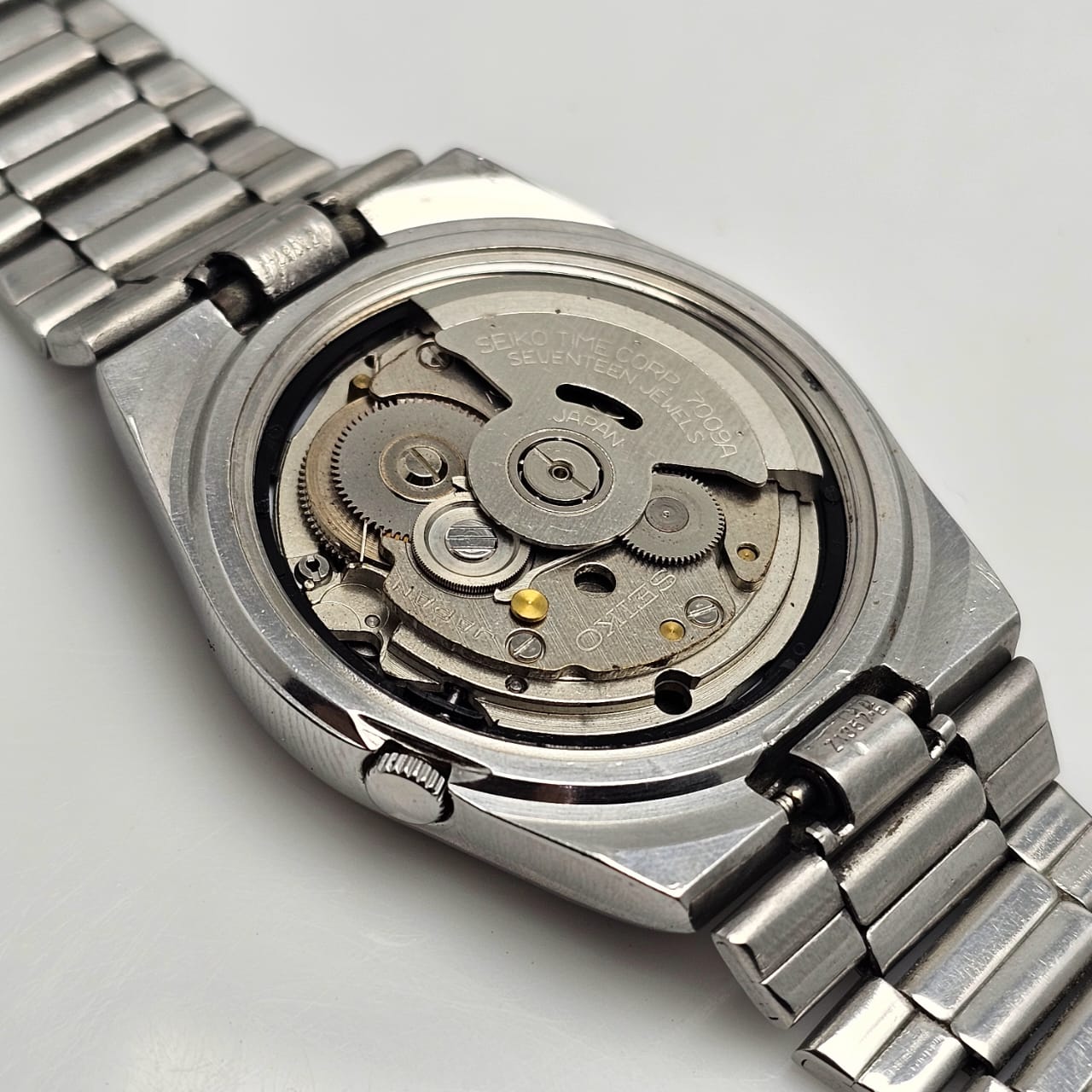 Seiko 5 Automatic 7009-3161 Railway Time Vintage Men's Watch - Image 10
