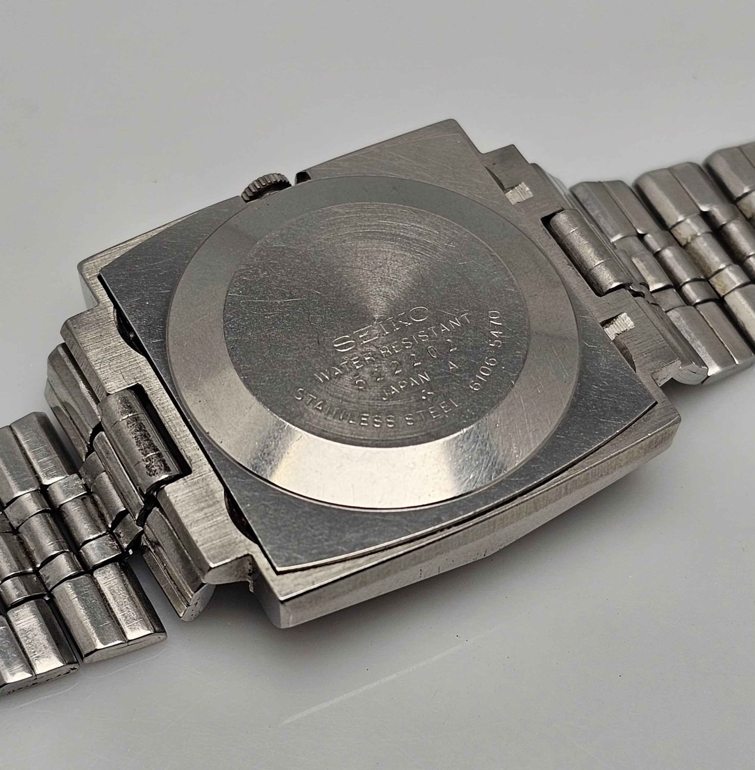Seiko 5 DX 6106-5470 Automatic TV Shape Vintage Men's Watch - Image 8