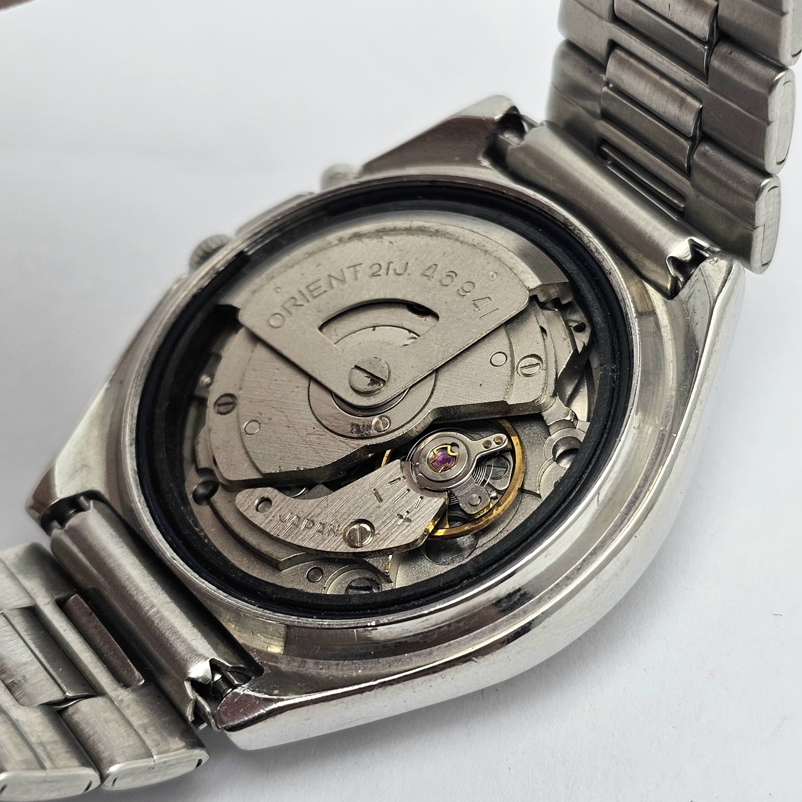 Orient Tristar 469C975BJ Automatic Day/Date Vintage Men's Watch - Image 9