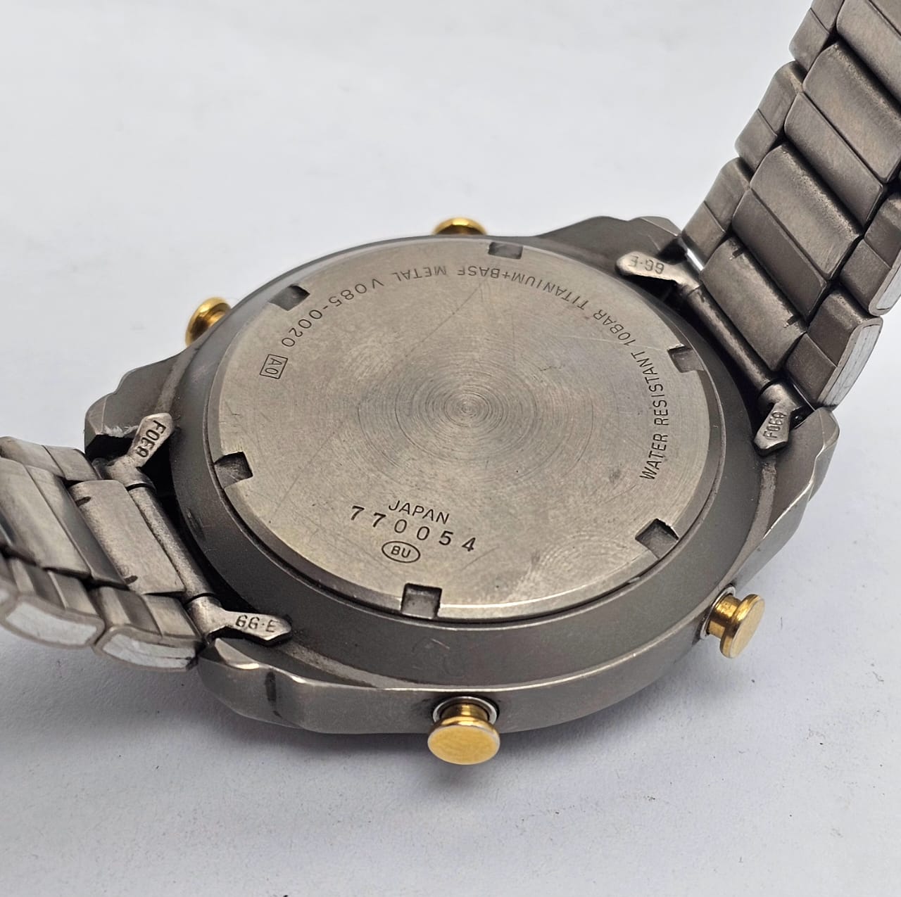 Seiko Alba Epsilon Titanium V085-0020 Ana/Digi Quartz Vintage Men's Watch - Image 8