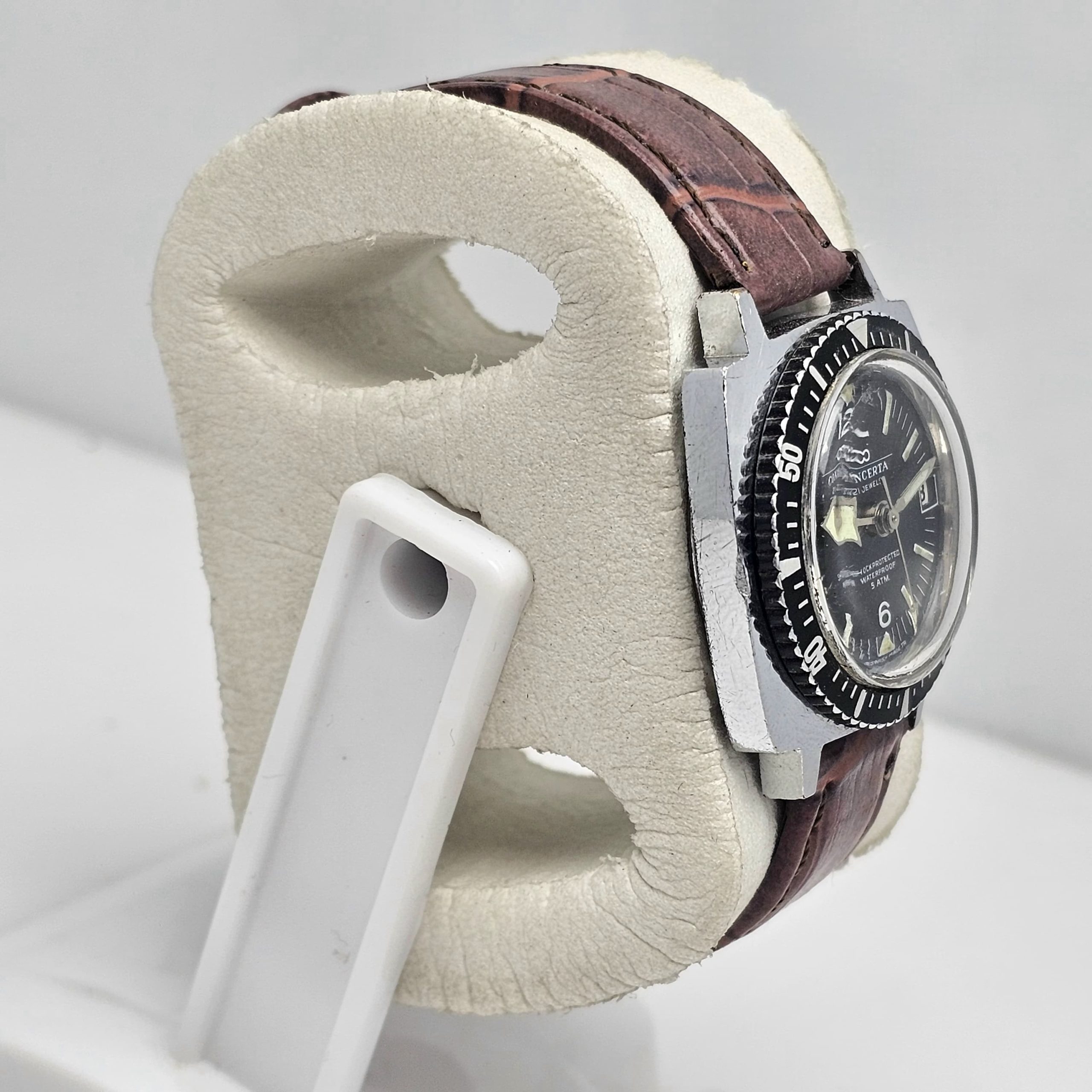 Concerta Diver Automatic Cal.1017-21 Swiss Made Vintage Unisex Watch - Image 4