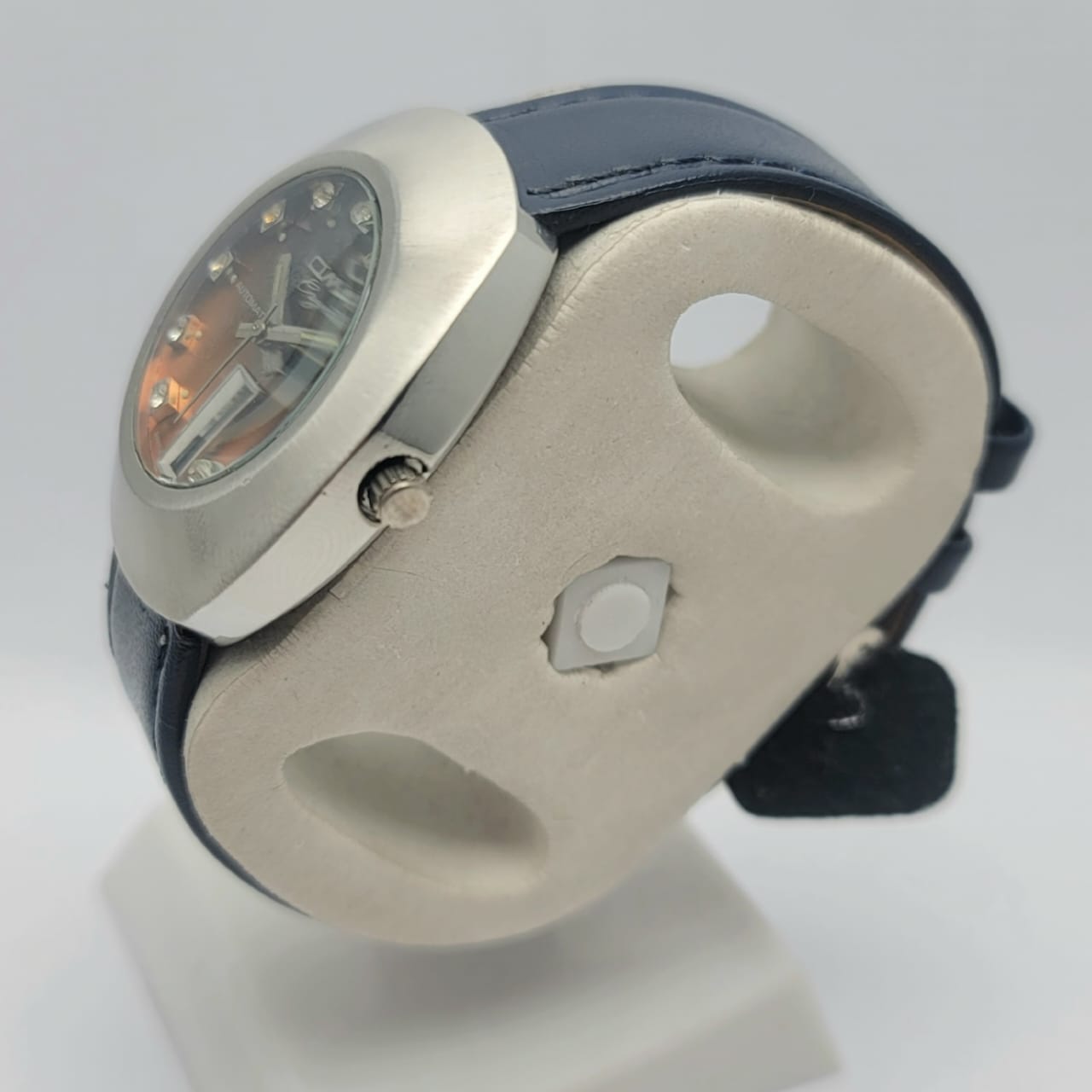 Omax Crystal 35204 Automatic Day/Date Vintage Men's Watch - Image 6