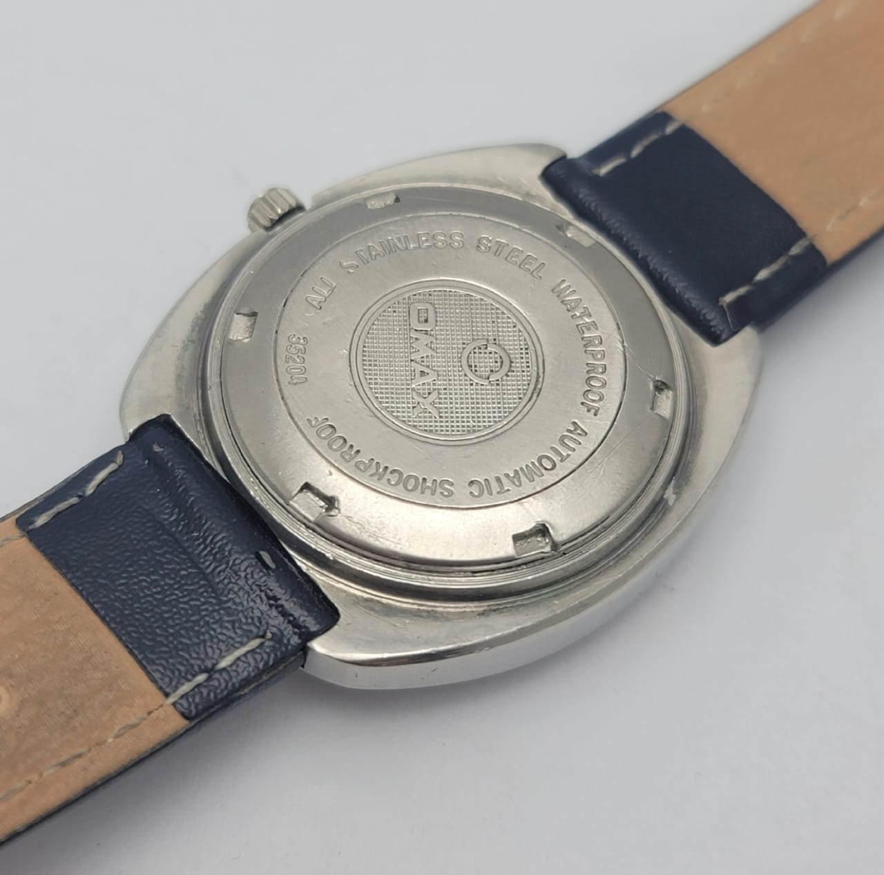 Omax Crystal 35204 Automatic Day/Date Vintage Men's Watch - Image 8