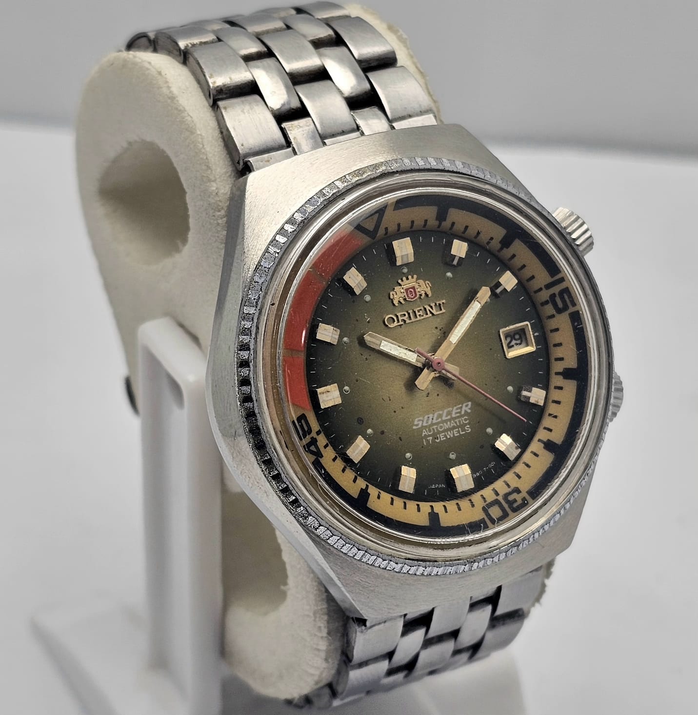 Orient Soccer TE167601-70 PT Automatic Cal.16720 Vintage Men's Watch - Image 3