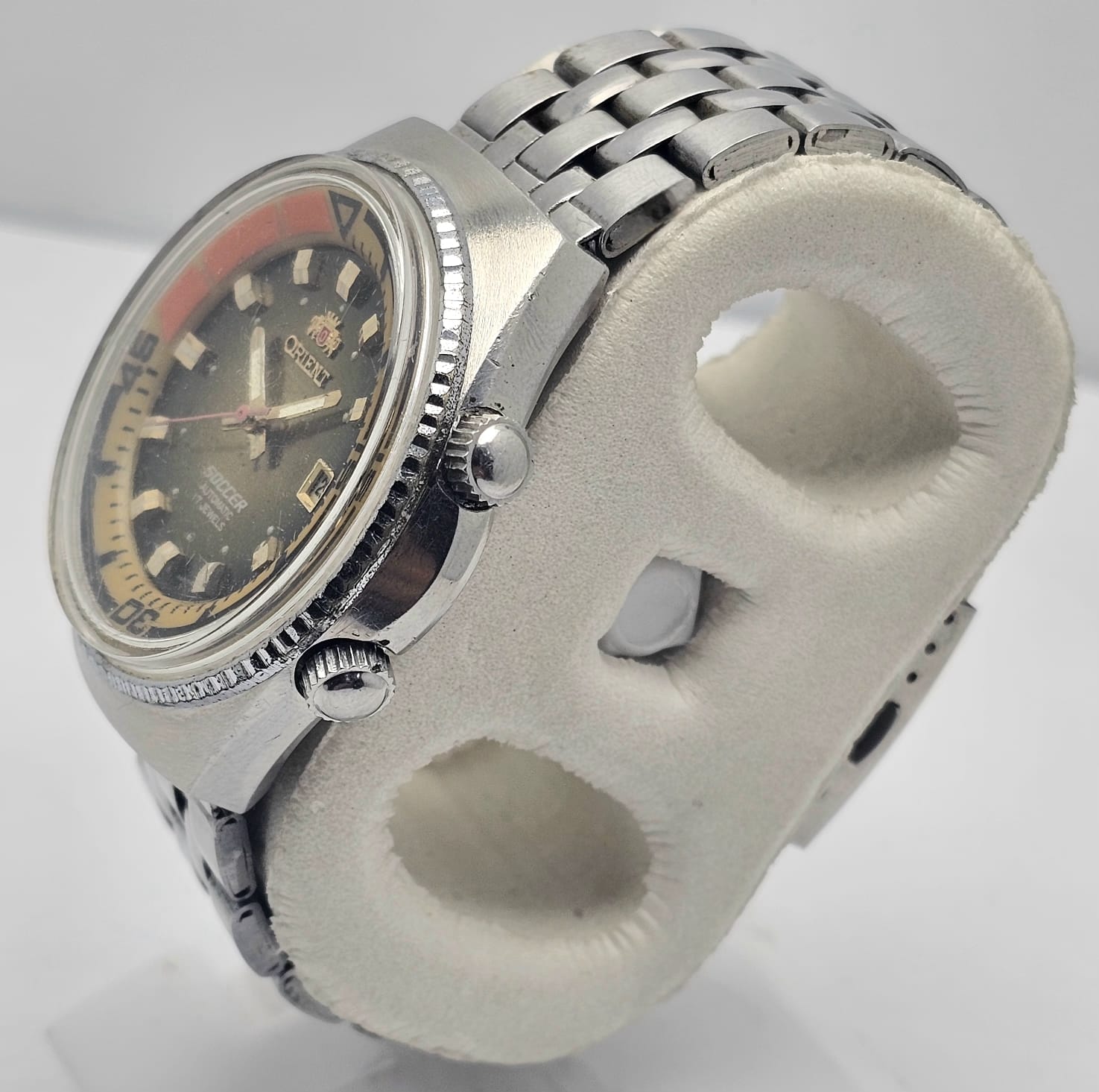 Orient Soccer TE167601-70 PT Automatic Cal.16720 Vintage Men's Watch - Image 6