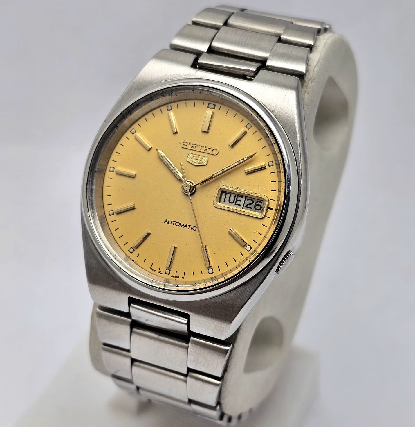 Seiko 5 Automatic 7009-3130 Day/Date Vintage Men's Watch - Image 2
