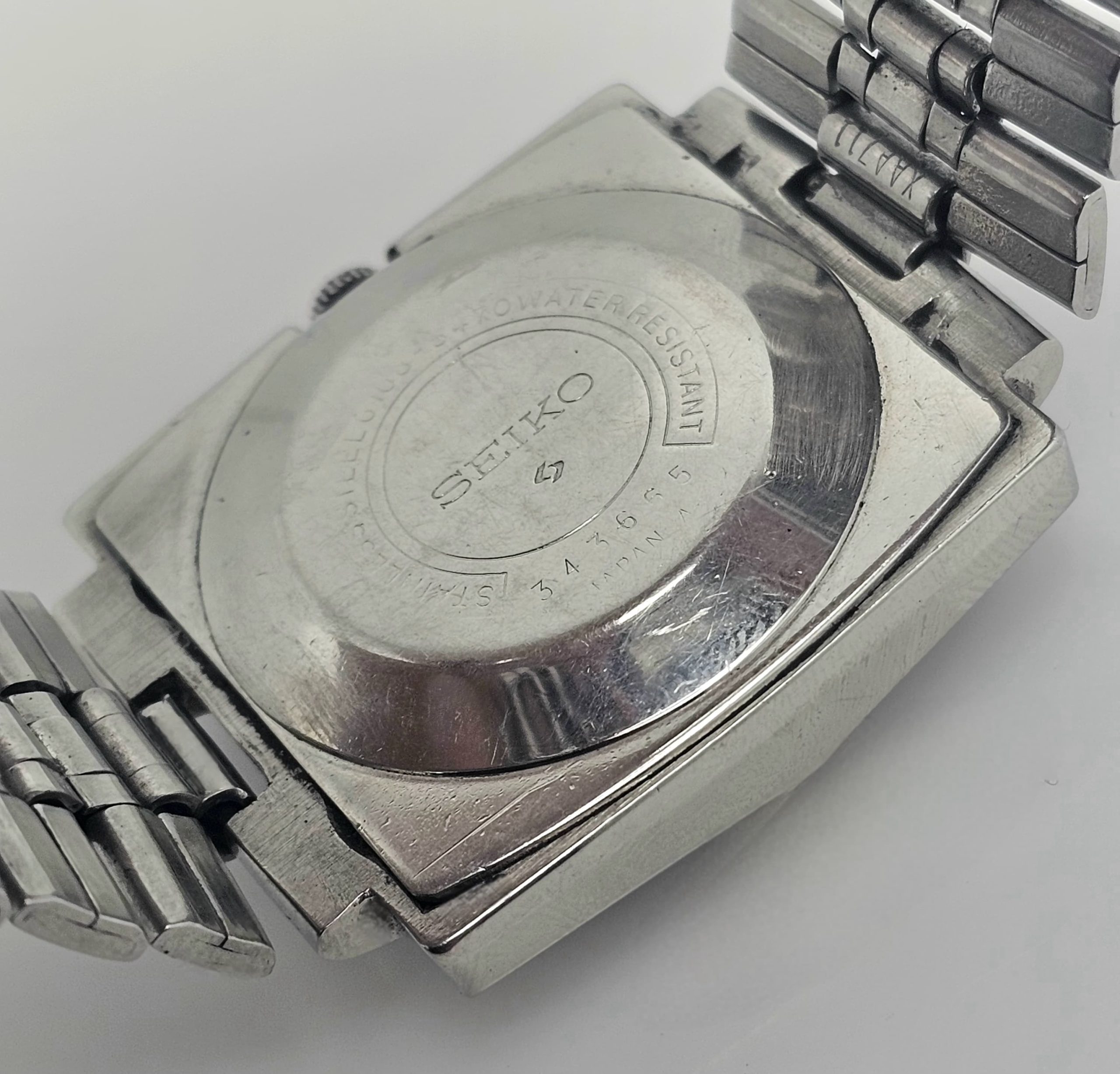 Seiko 5 DX Automatic 6106-5470 Day/Date TV Shape Vintage Men's Watch - Image 8
