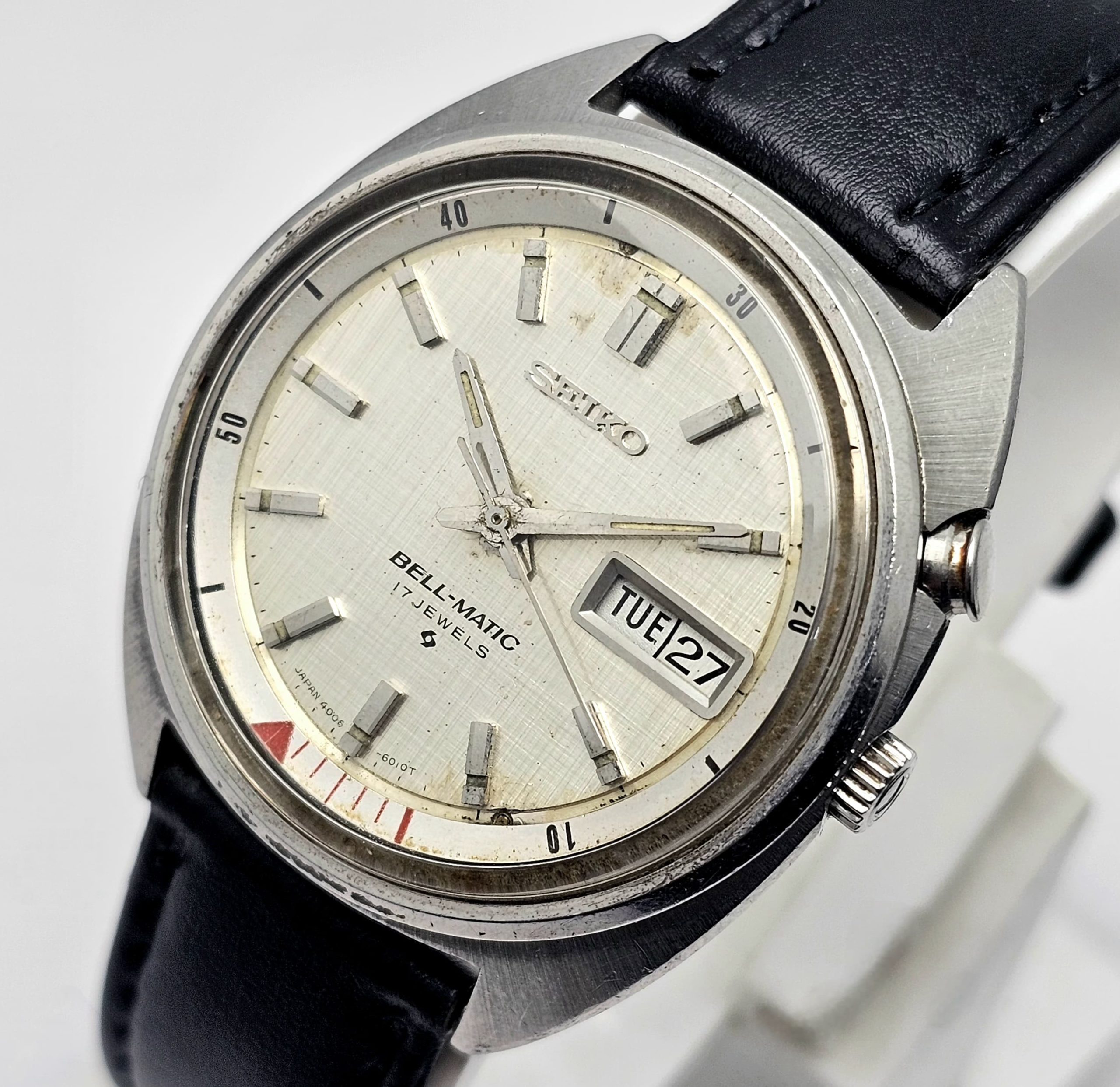 Seiko Bell-Matic 4006-6010 Day/Date Vintage Men's Watch