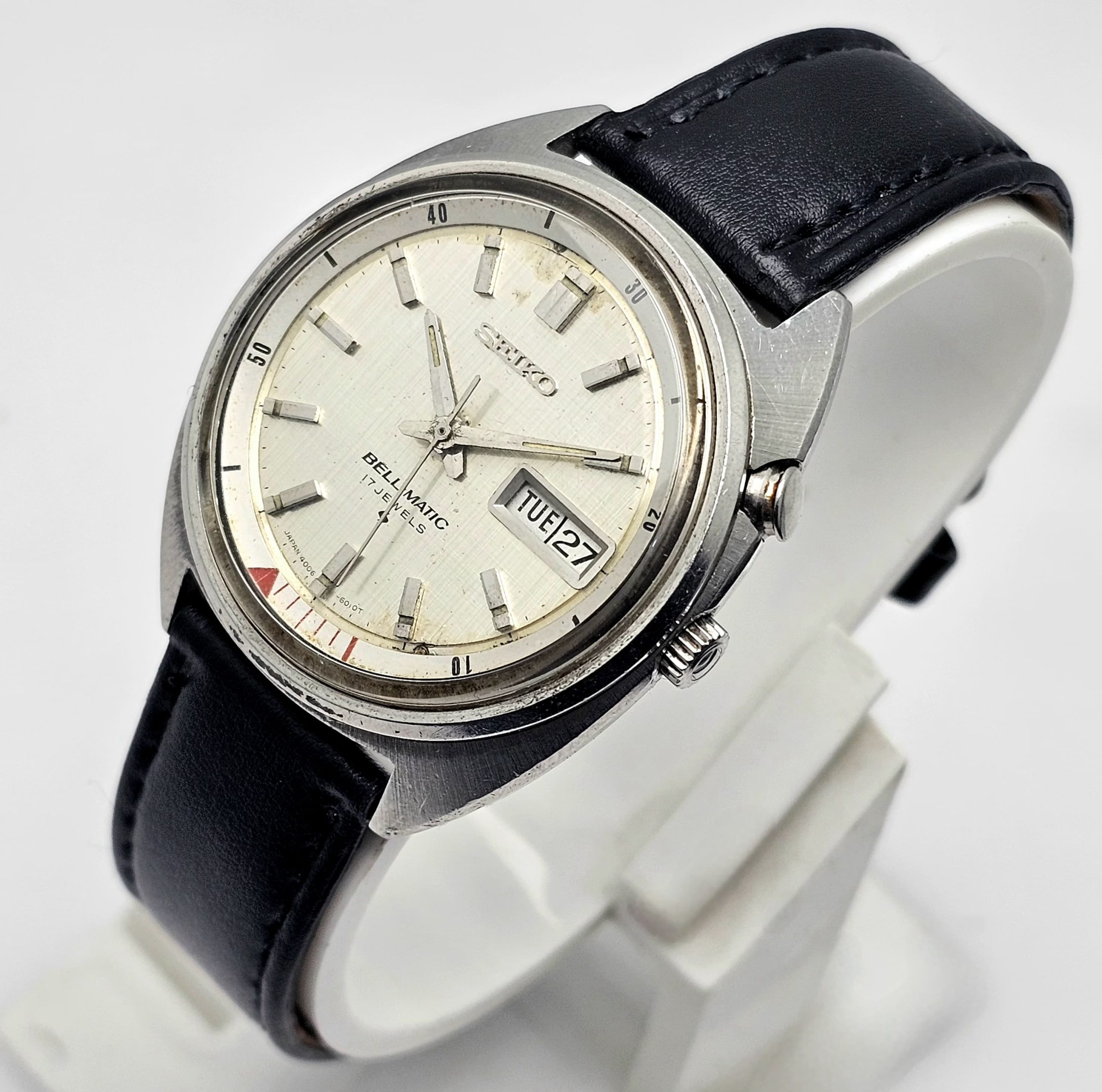 Seiko Bell-Matic 4006-6010 Day/Date Vintage Men's Watch - Image 2