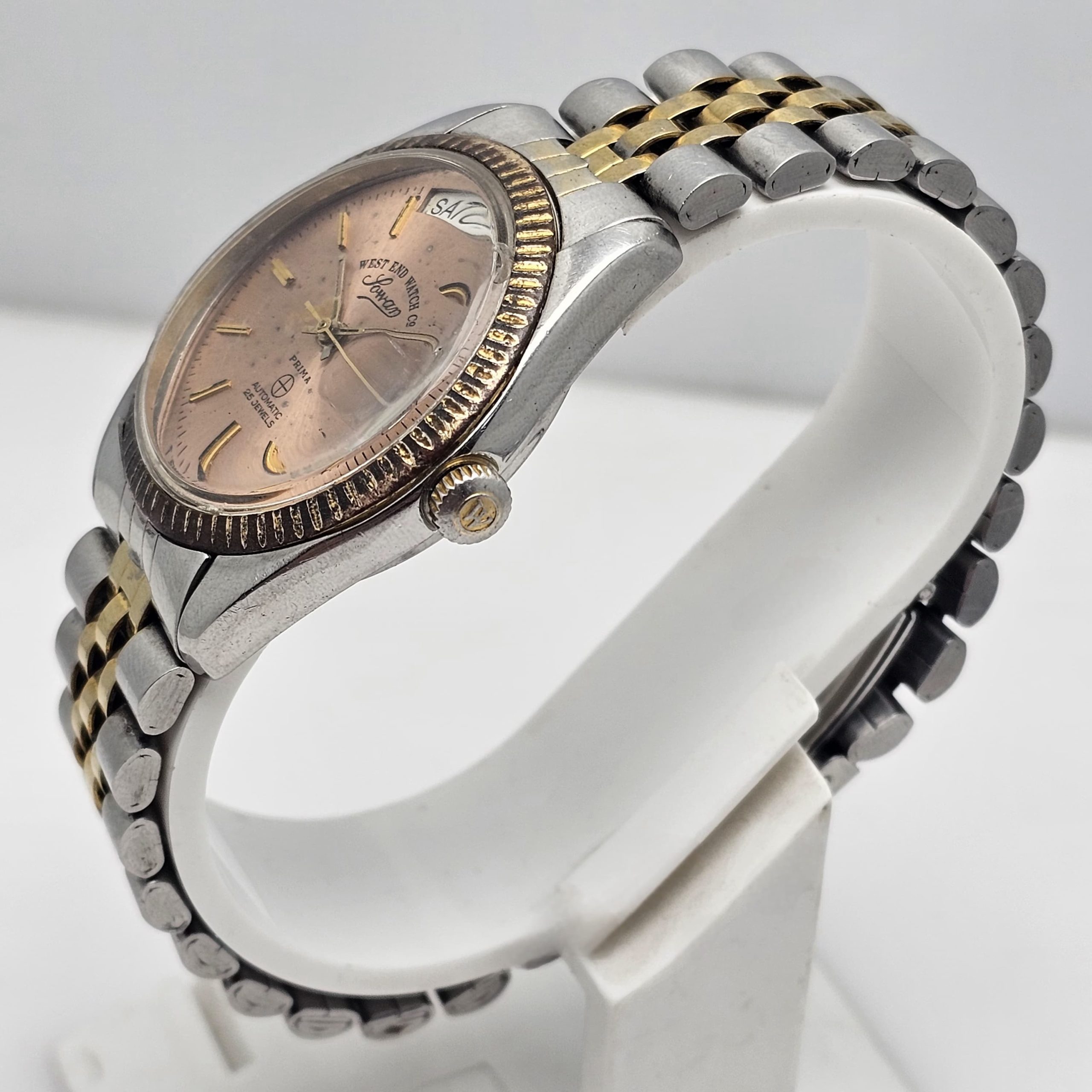 West End Watch Co President 14.5027.35 Automatic Patina Dial Vintage Men's Watch - Image 3
