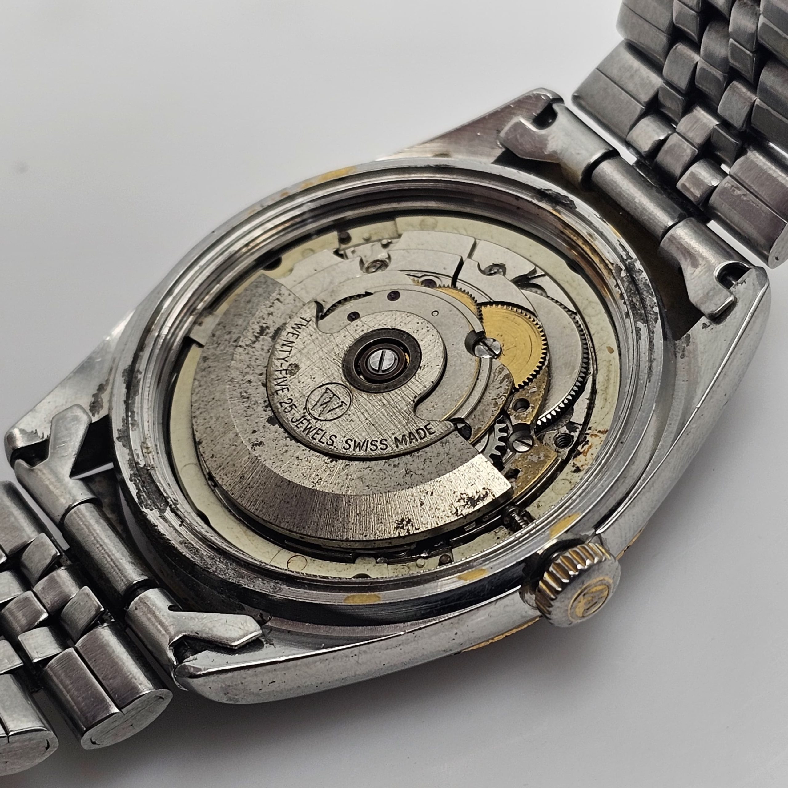 West End Watch Co President 14.5027.35 Automatic Patina Dial Vintage Men's Watch - Image 10