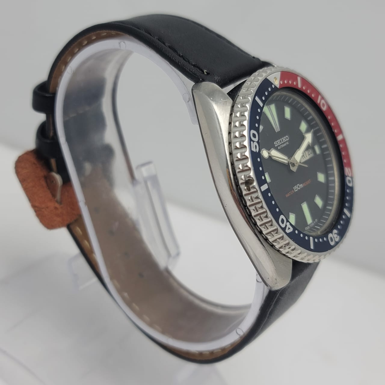 Seiko Pepsi Bezel 6309-729A Automatic Vintage Men's Diver Watch