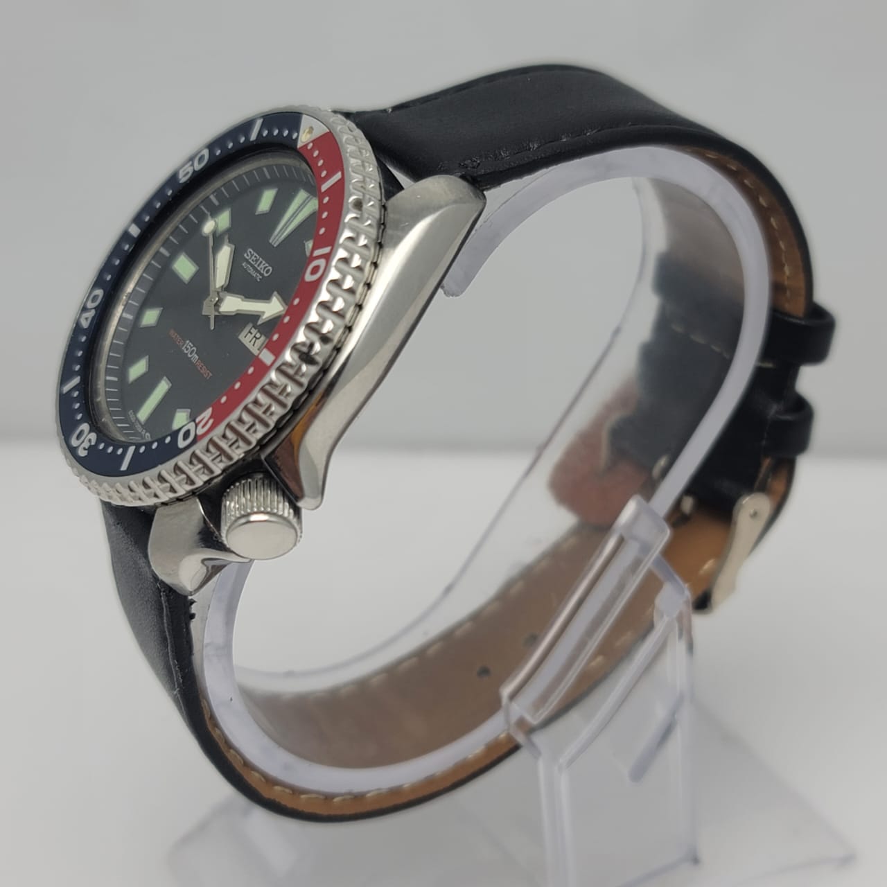 Seiko Pepsi Bezel 6309-729A Automatic Vintage Men's Diver Watch