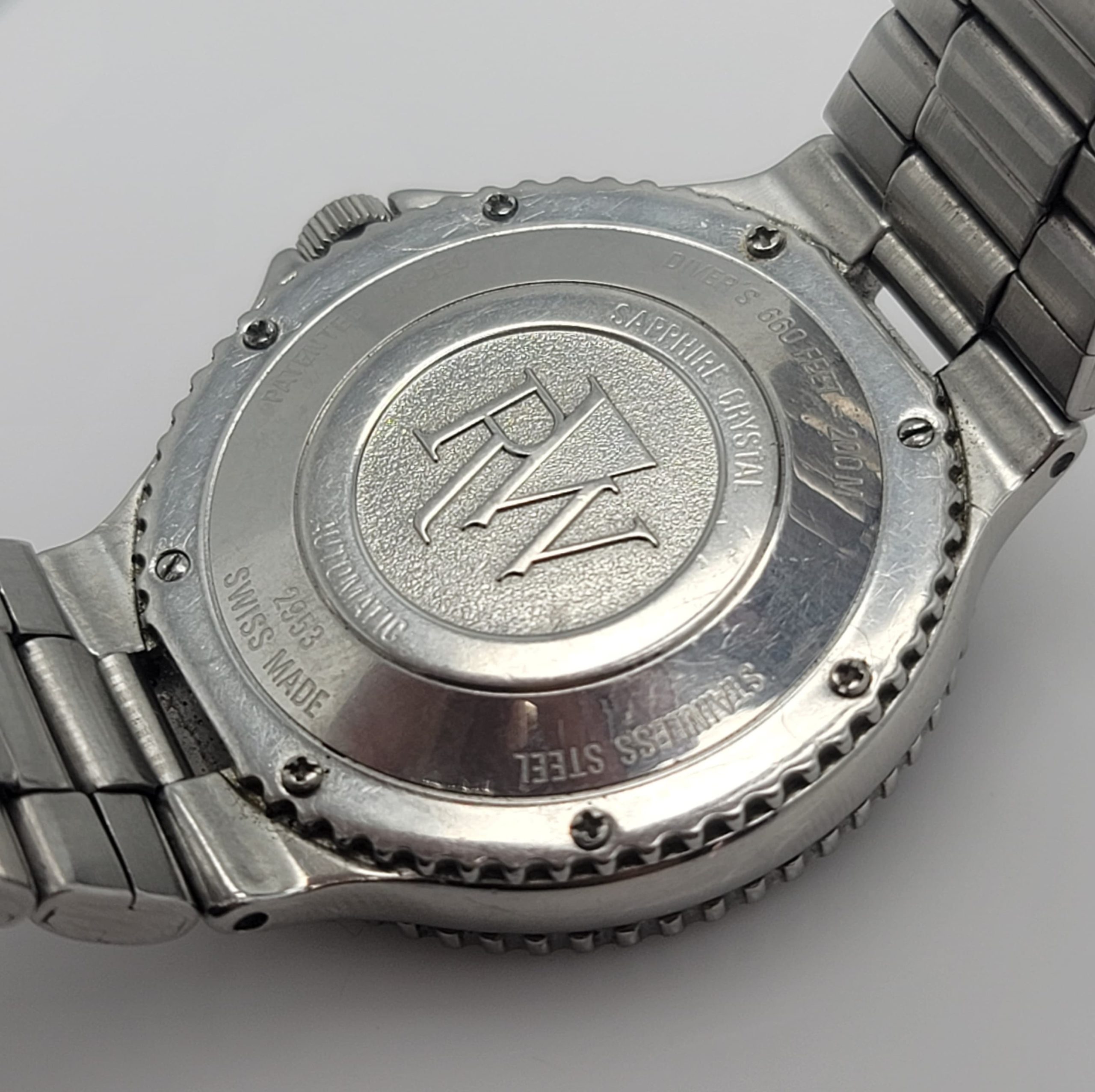 Raymond Weil Geneve Amadeus 200 Ref: 2953 Diver Vintage Men's Watch
