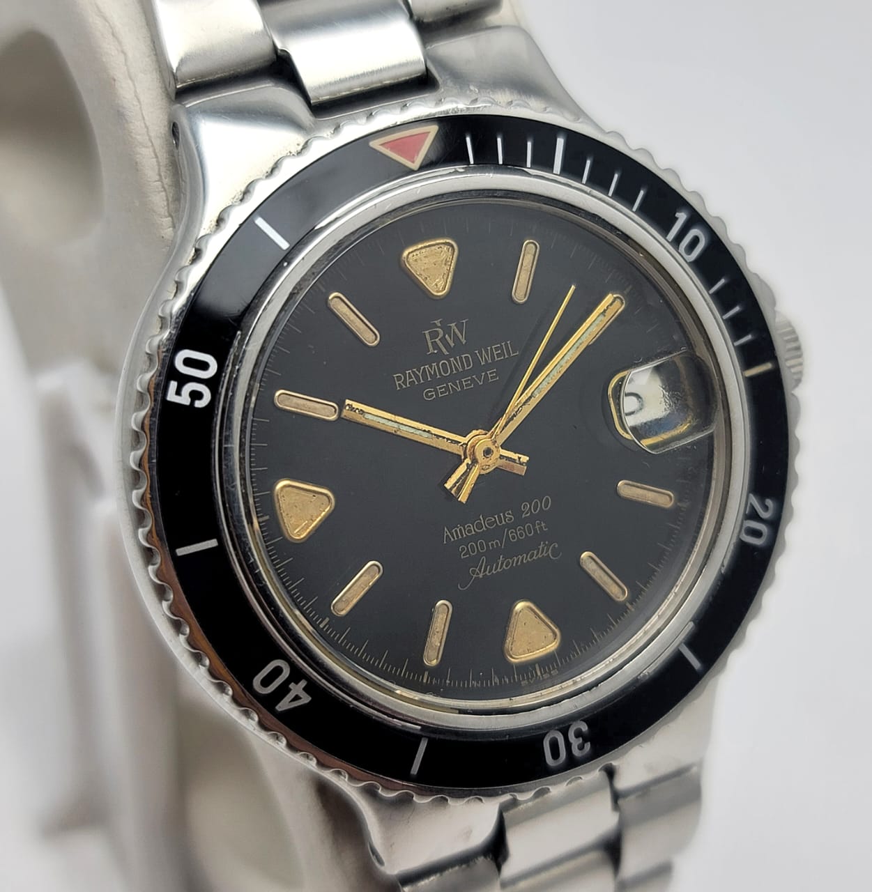 Raymond Weil Geneve Amadeus 200 Ref: 2953 Diver Vintage Men's Watch