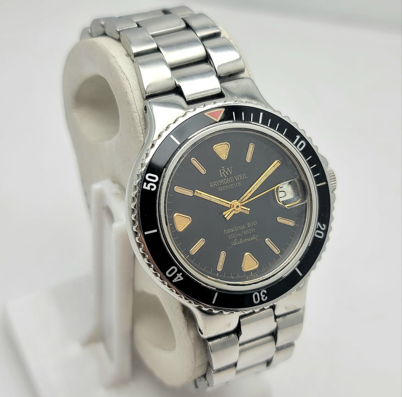 Raymond Weil Geneve Amadeus 200 Ref: 2953 Diver Vintage Men's Watch