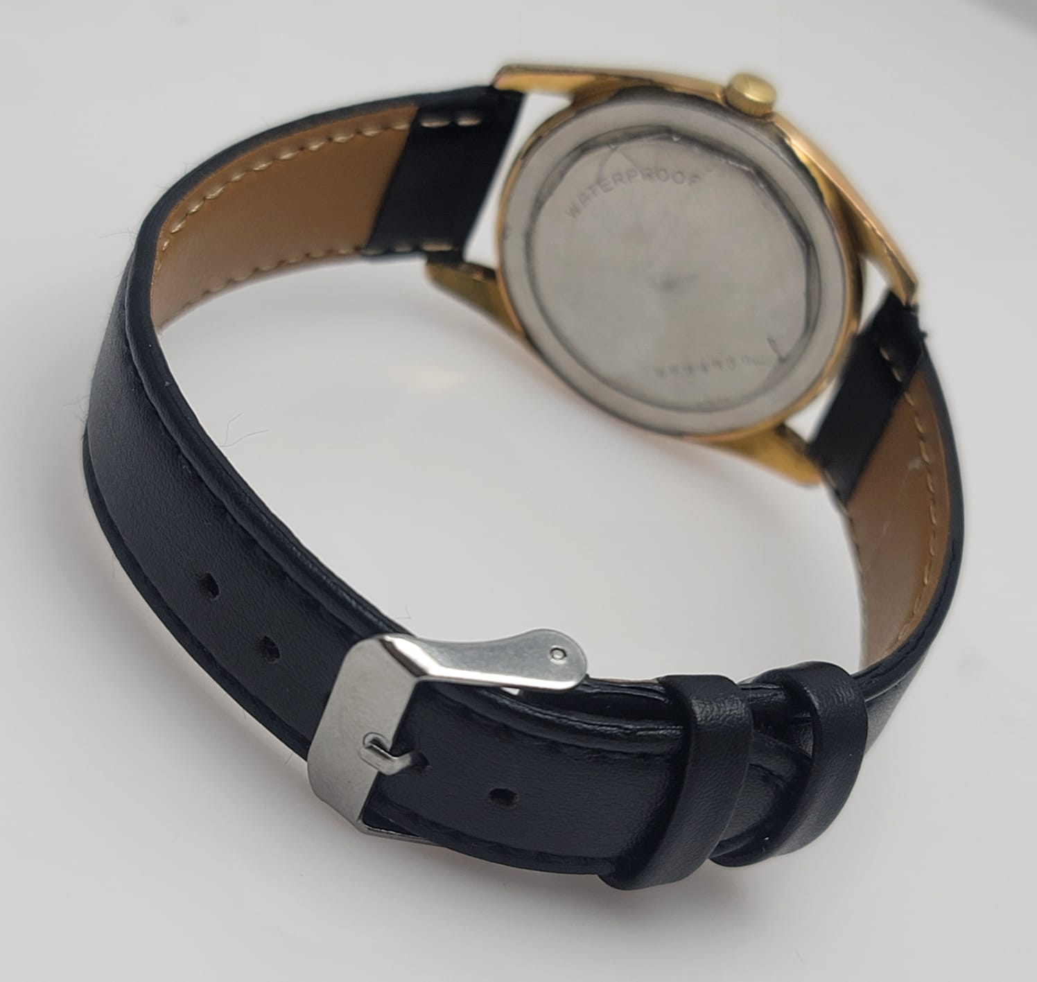 Zenith Star Cal.2522 Manual Winding Black Dial Vintage Men's Watch - Image 7