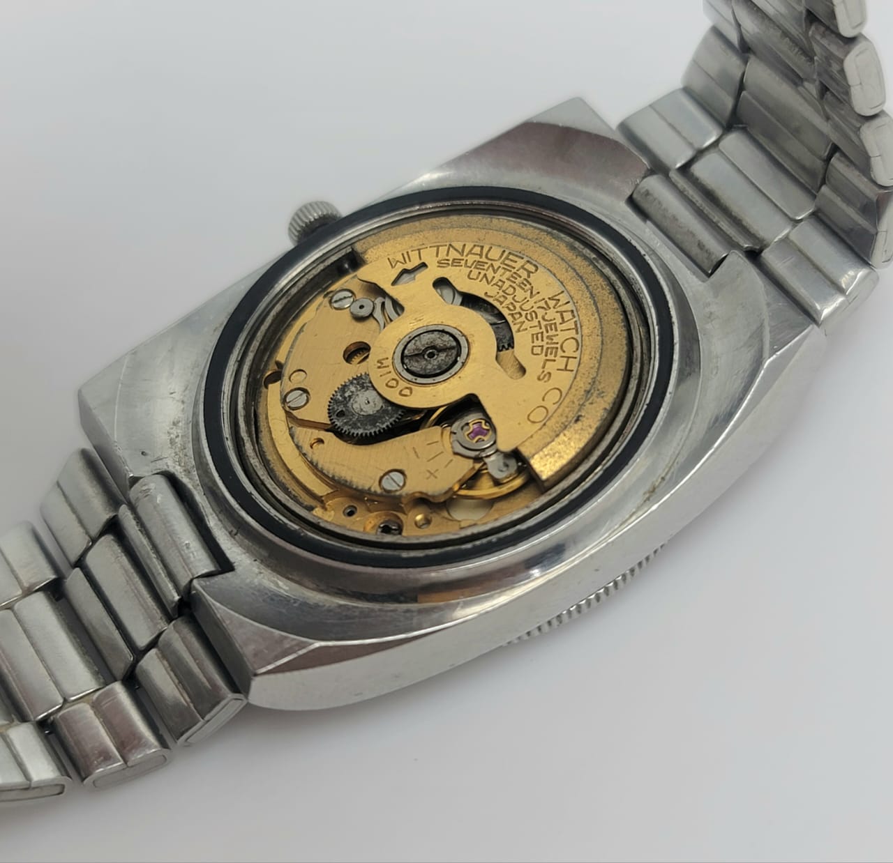Wittnauer Automatic 1001-W100 Diver Day/Date Vintage Men's Watch - Image 9
