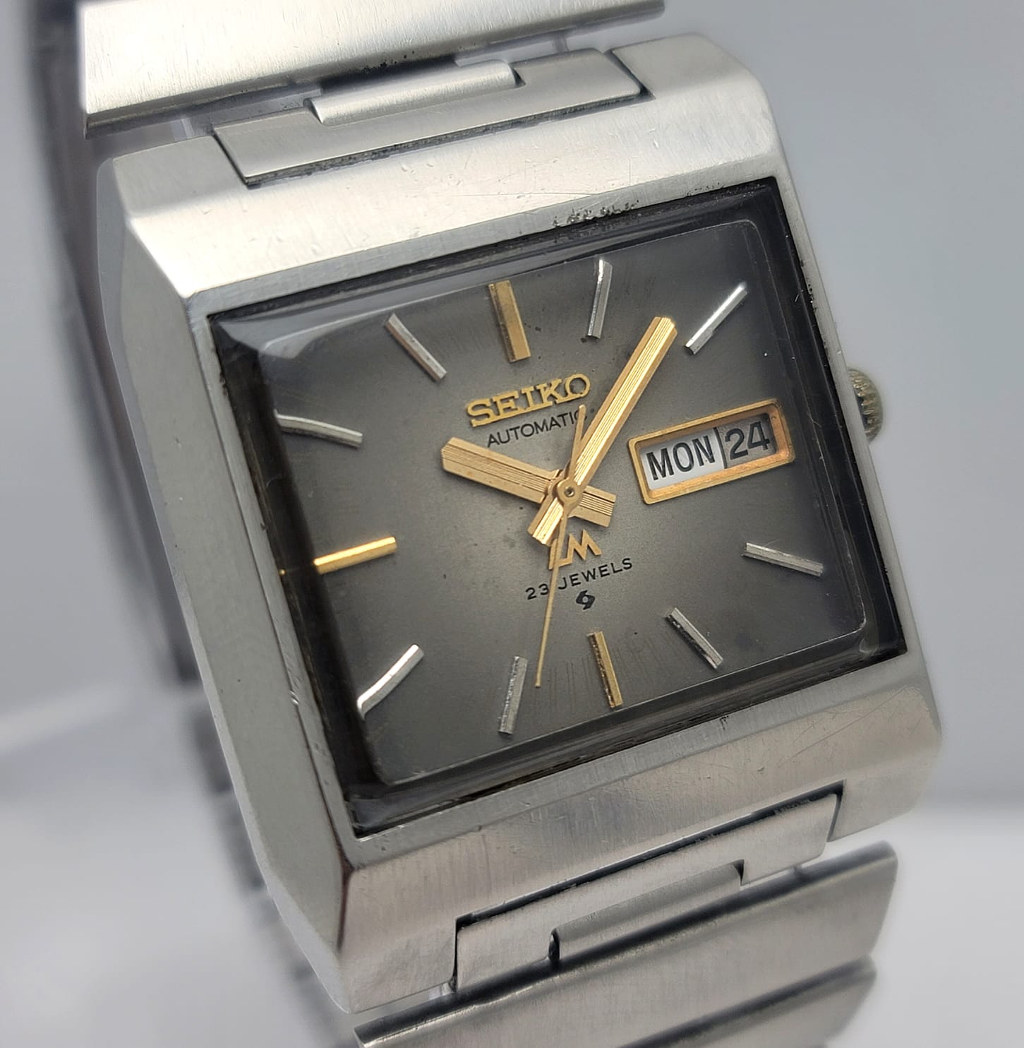 Seiko LM Lord Matic 5606-5160 Automatic Day/Date Vintage Men's Watch