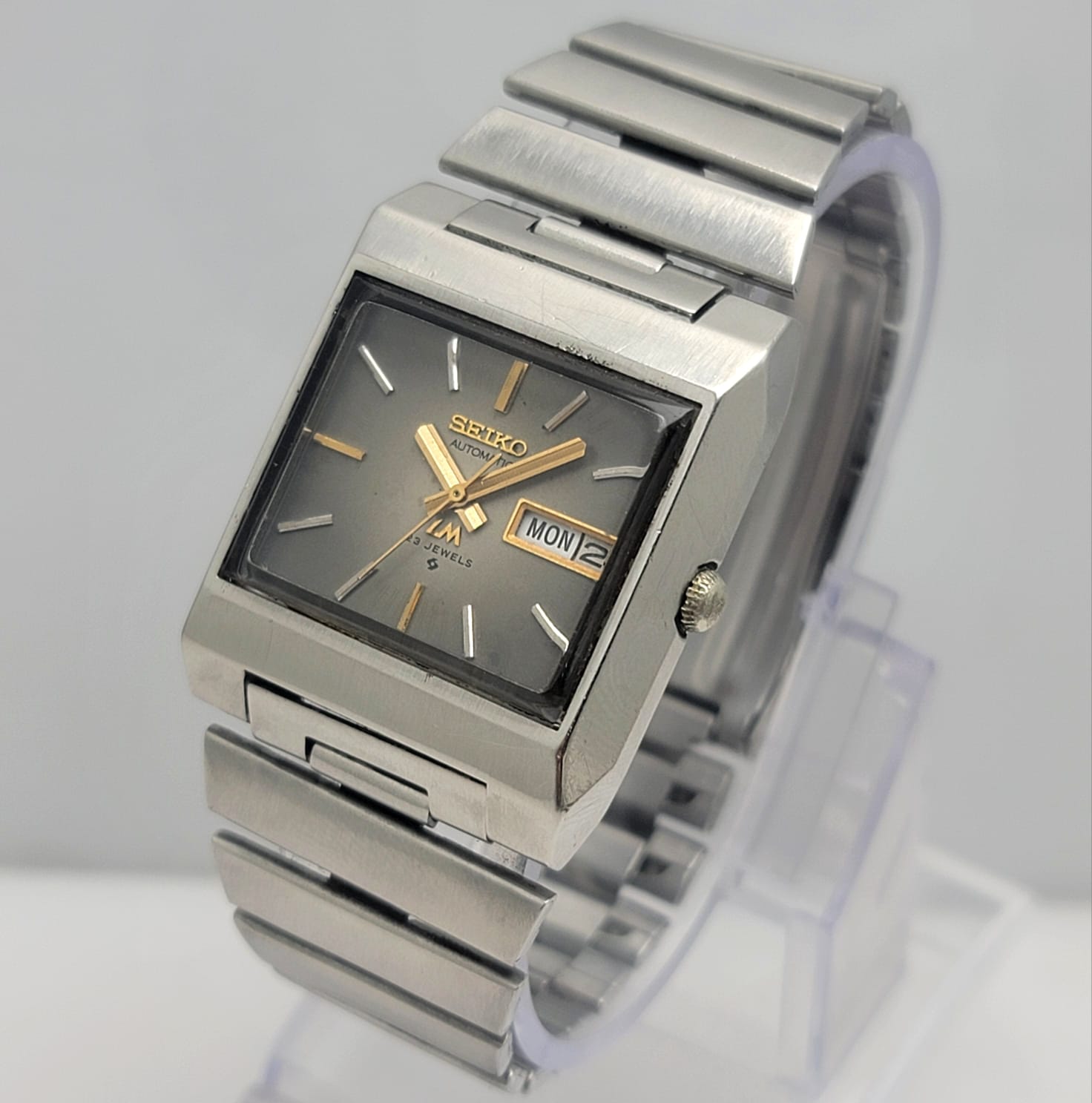 Seiko LM Lord Matic 5606-5160 Automatic Day/Date Vintage Men's Watch