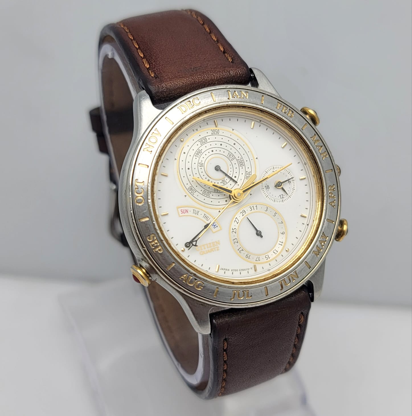 Citizen Intellectus Et Fortitudo 6700-G70226 Perpetual Calendar Men’s ...