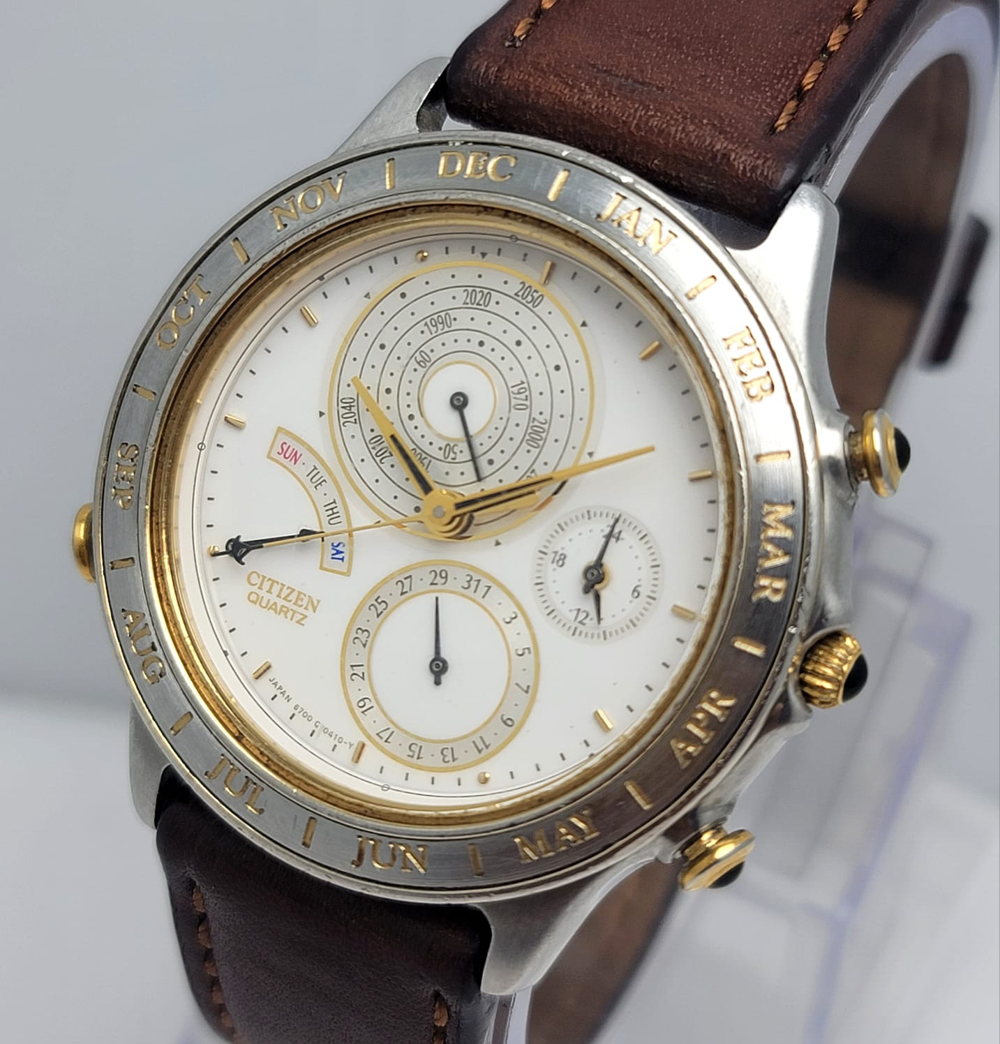 Citizen Intellectus Et Fortitudo 6700-G70226 Perpetual Calendar Men’s ...