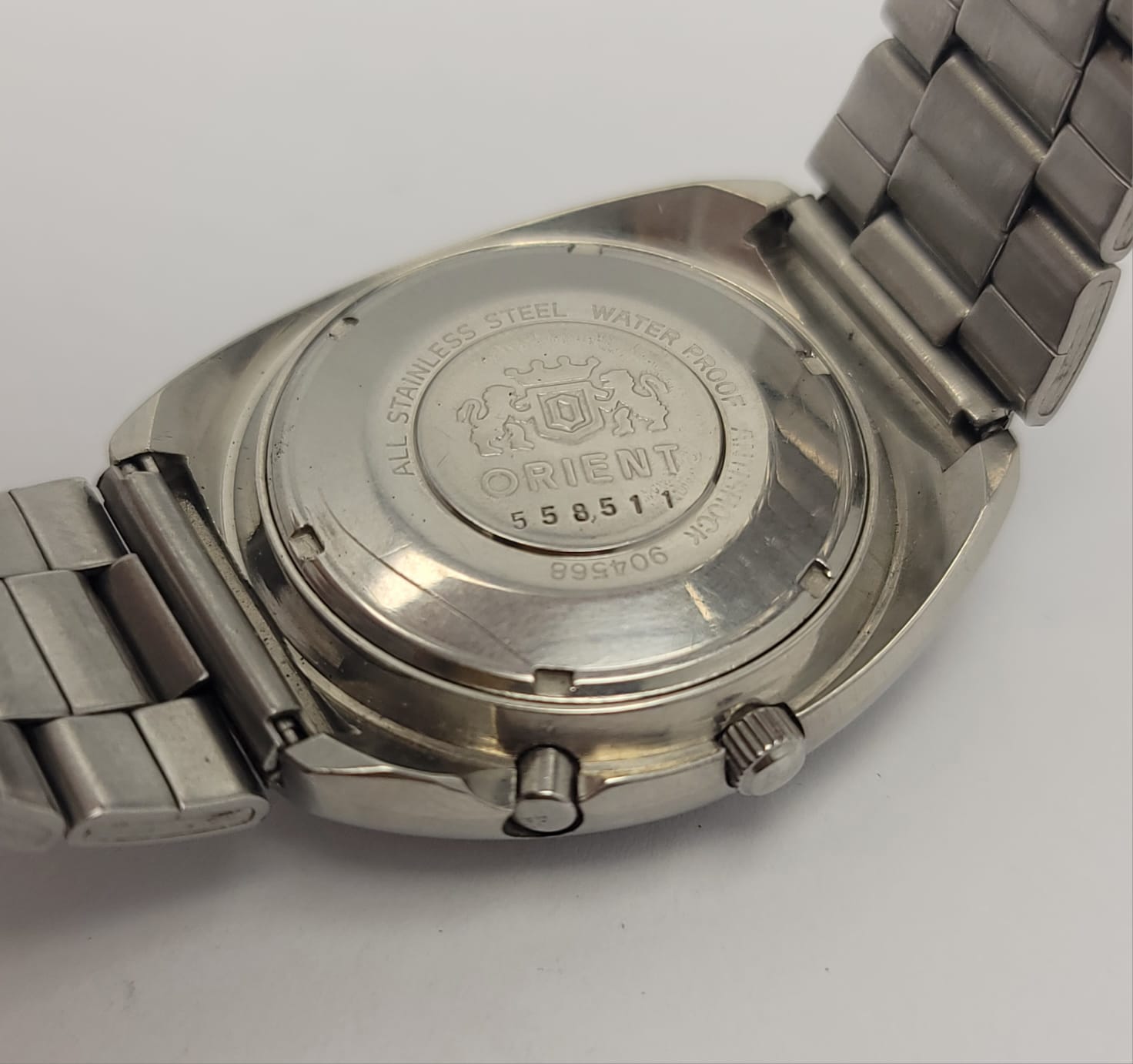 Orient Racer Crystal Day/Date Automatic Vintage Men's Watch - Image 8