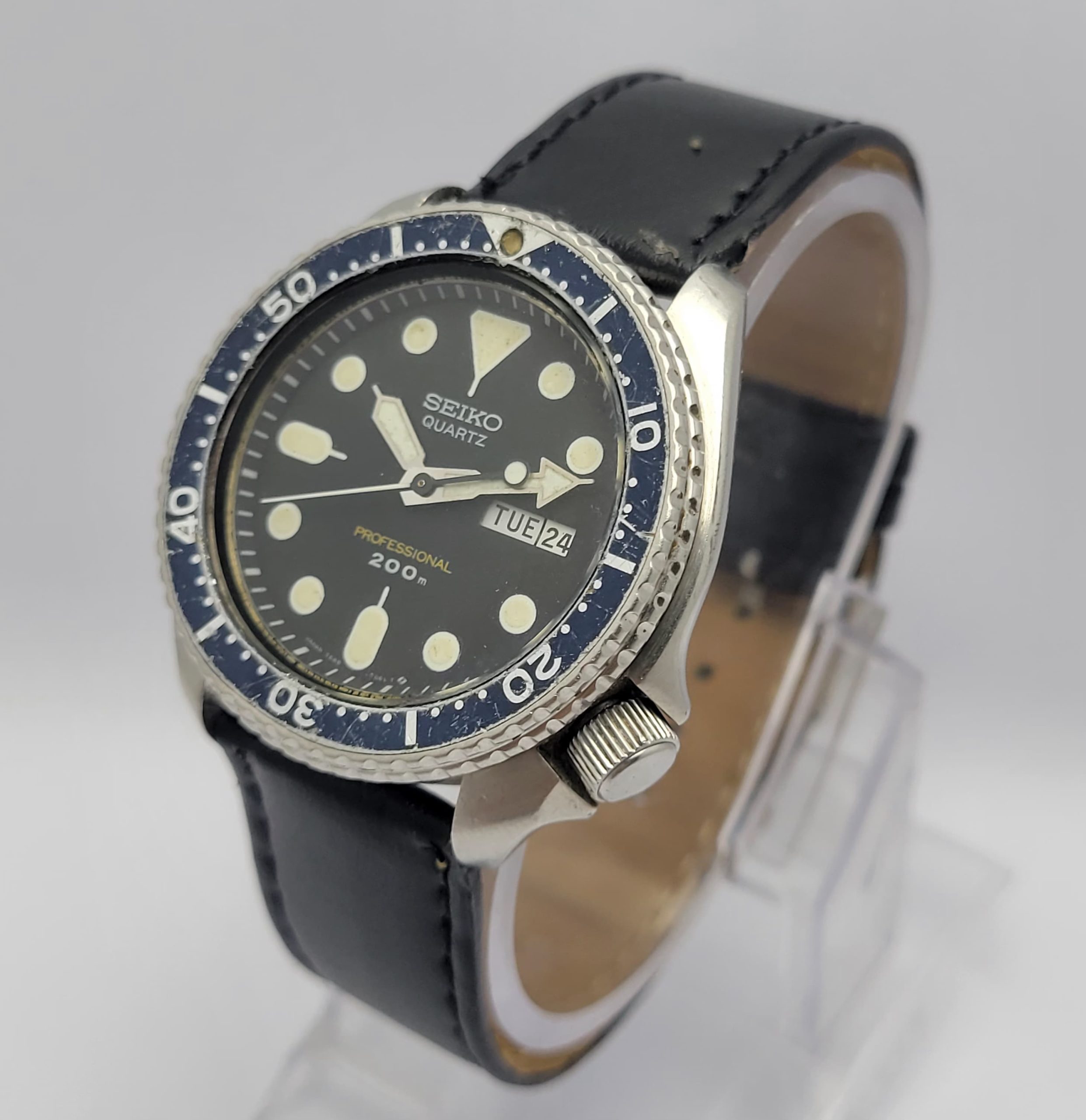 SEIKO 7548-7010 Diver Quartz Professional 200M Vintage Men's Watch - Image 4