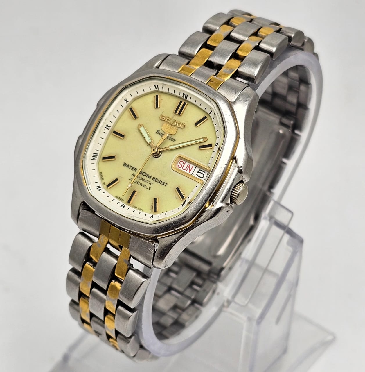 Seiko 5 Superior 7S36-5000 Automatic Day/Date Vintage Men's Watch - Image 5