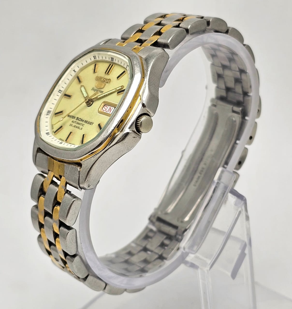 Seiko 5 Superior 7S36-5000 Automatic Day/Date Vintage Men's Watch - Image 6