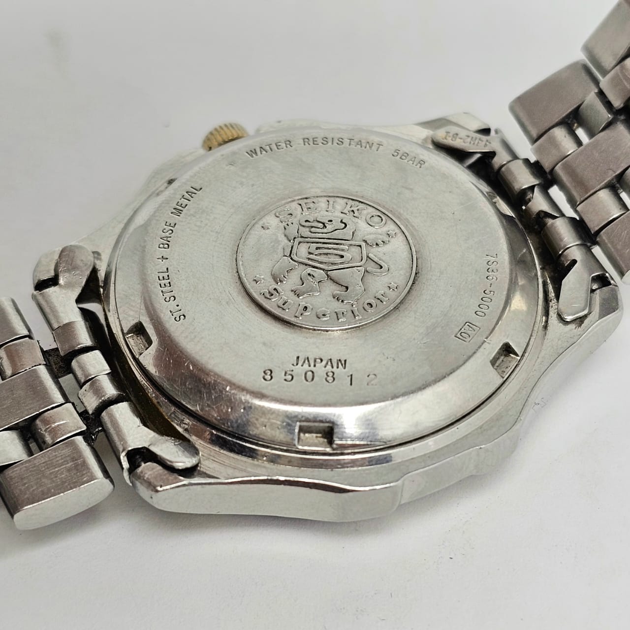Seiko 5 Superior 7S36-5000 Automatic Day/Date Vintage Men's Watch - Image 8