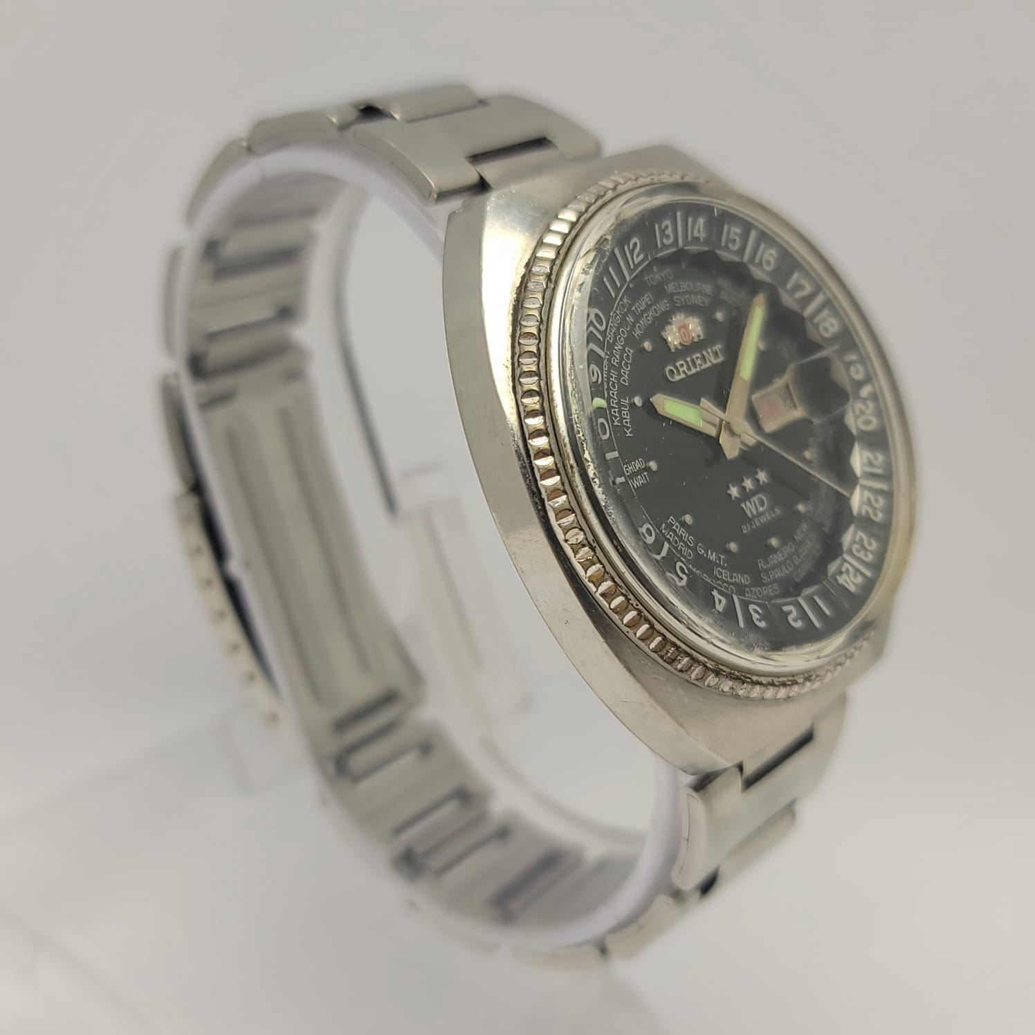 Orient World Diver Day/Date Y469622-7A Automatic Vintage Men's Watch - Image 4