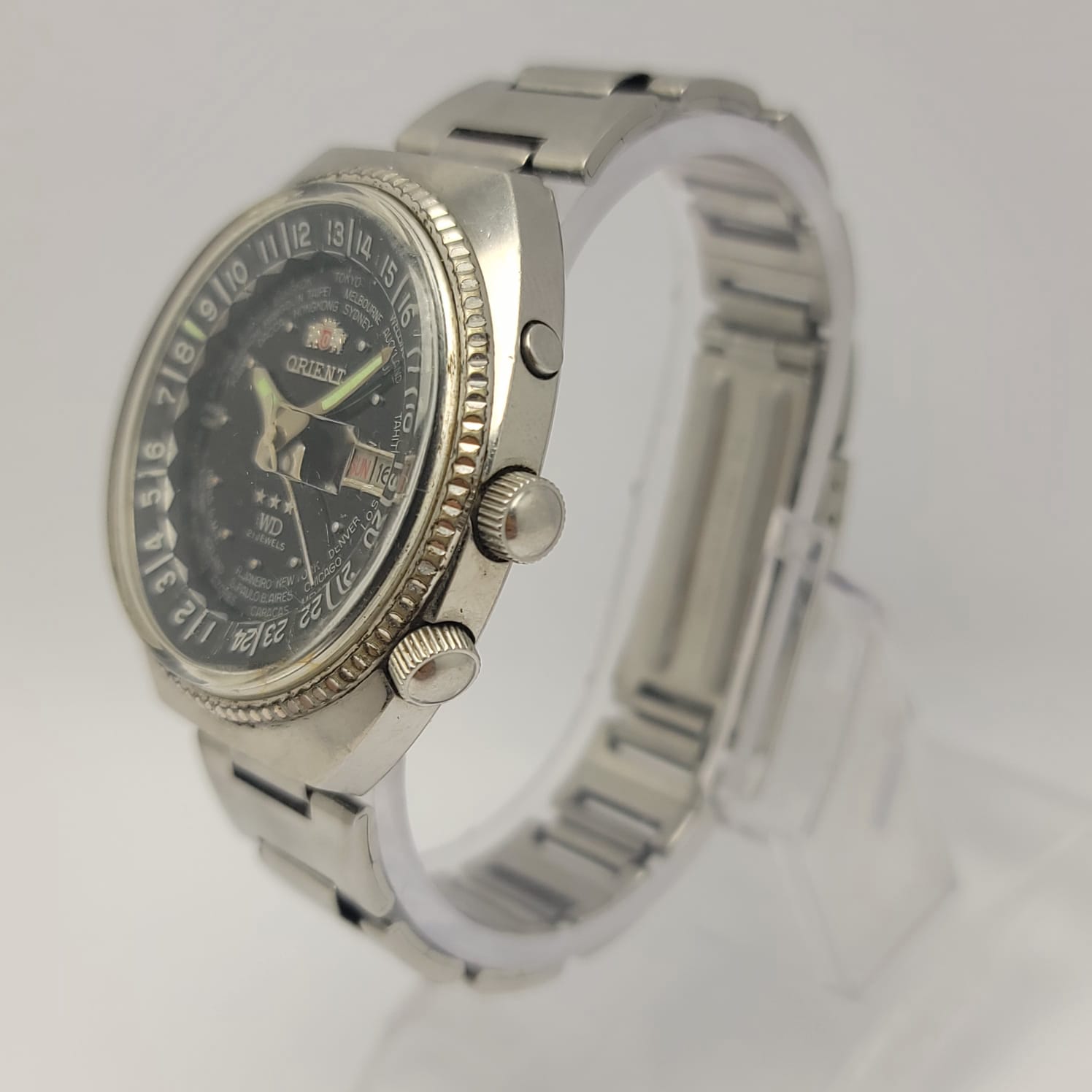 Orient World Diver Day/Date Y469622-7A Automatic Vintage Men's Watch - Image 6