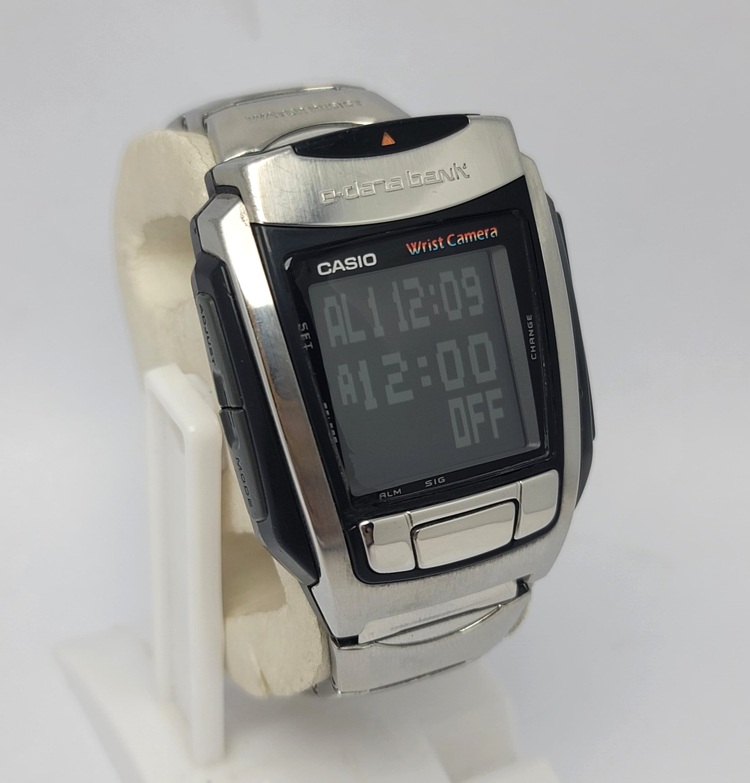 Casio Wrist Camera WQV-10 E-Data Bank 2412 Digital Vintage Men's Watch - Image 4