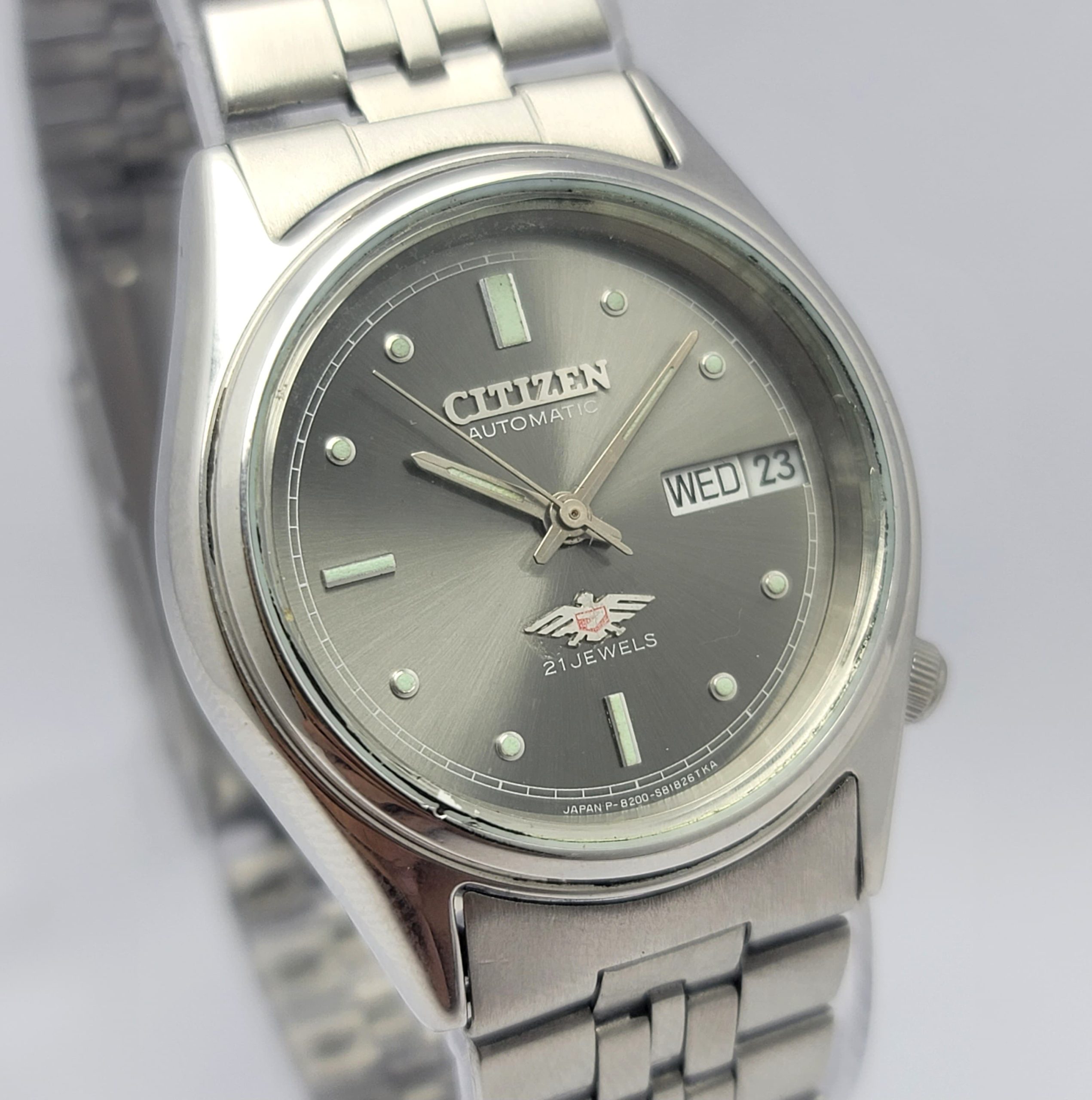 Citizen Eagle 7 Automatic 4-038835K Day/Date Vintage Men's Watch - Image 2