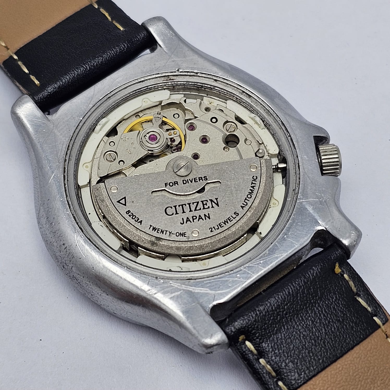 Citizen Promaster Diver 8203-824393 Day/Date Vintage Men's Watch - Image 9