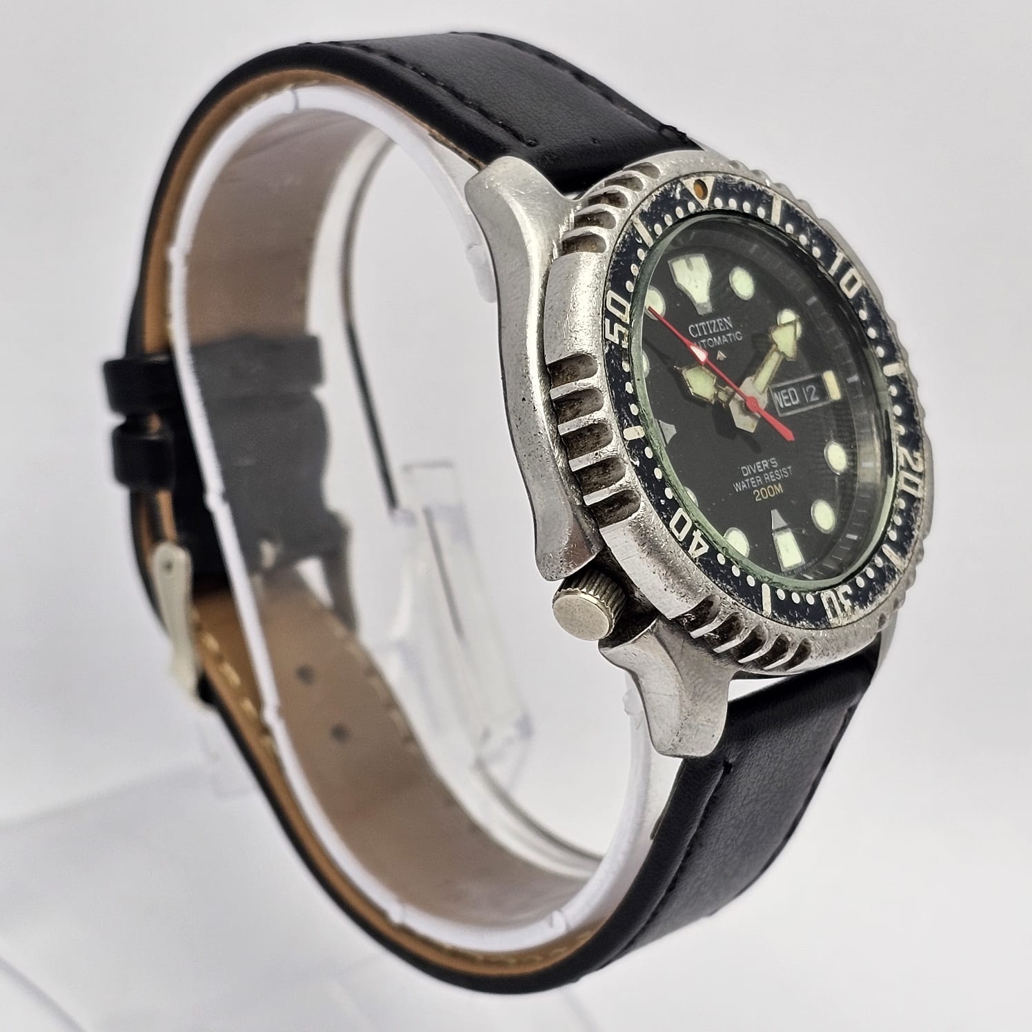 Citizen Promaster Diver 8203-824393 Day/Date Vintage Men's Watch - Image 5