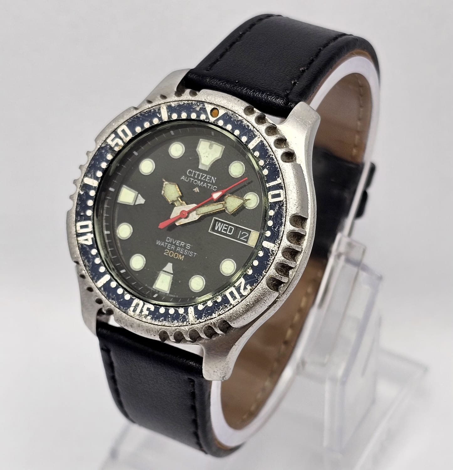 Citizen Promaster Diver 8203-824393 Day/Date Vintage Men's Watch - Image 4