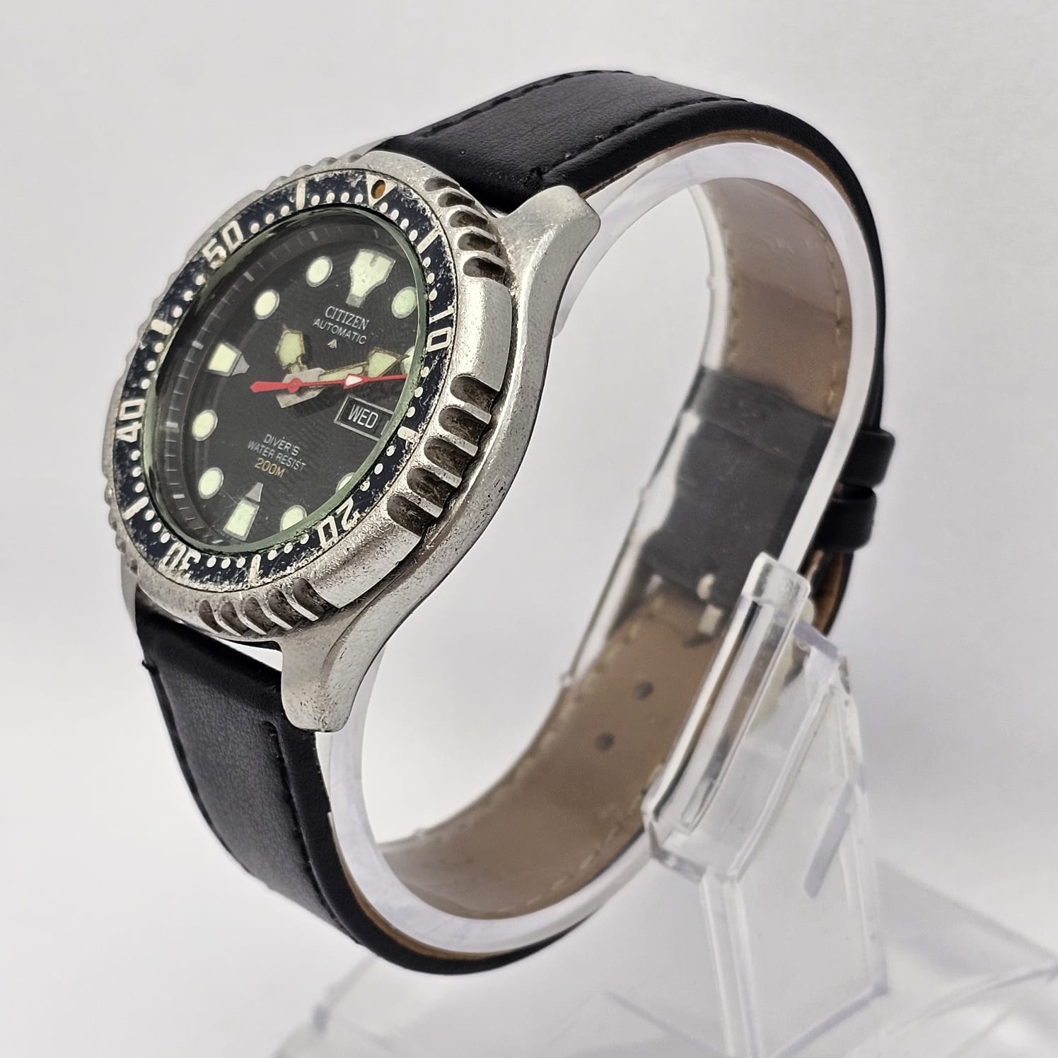 Citizen Promaster Diver 8203-824393 Day/Date Vintage Men's Watch - Image 6