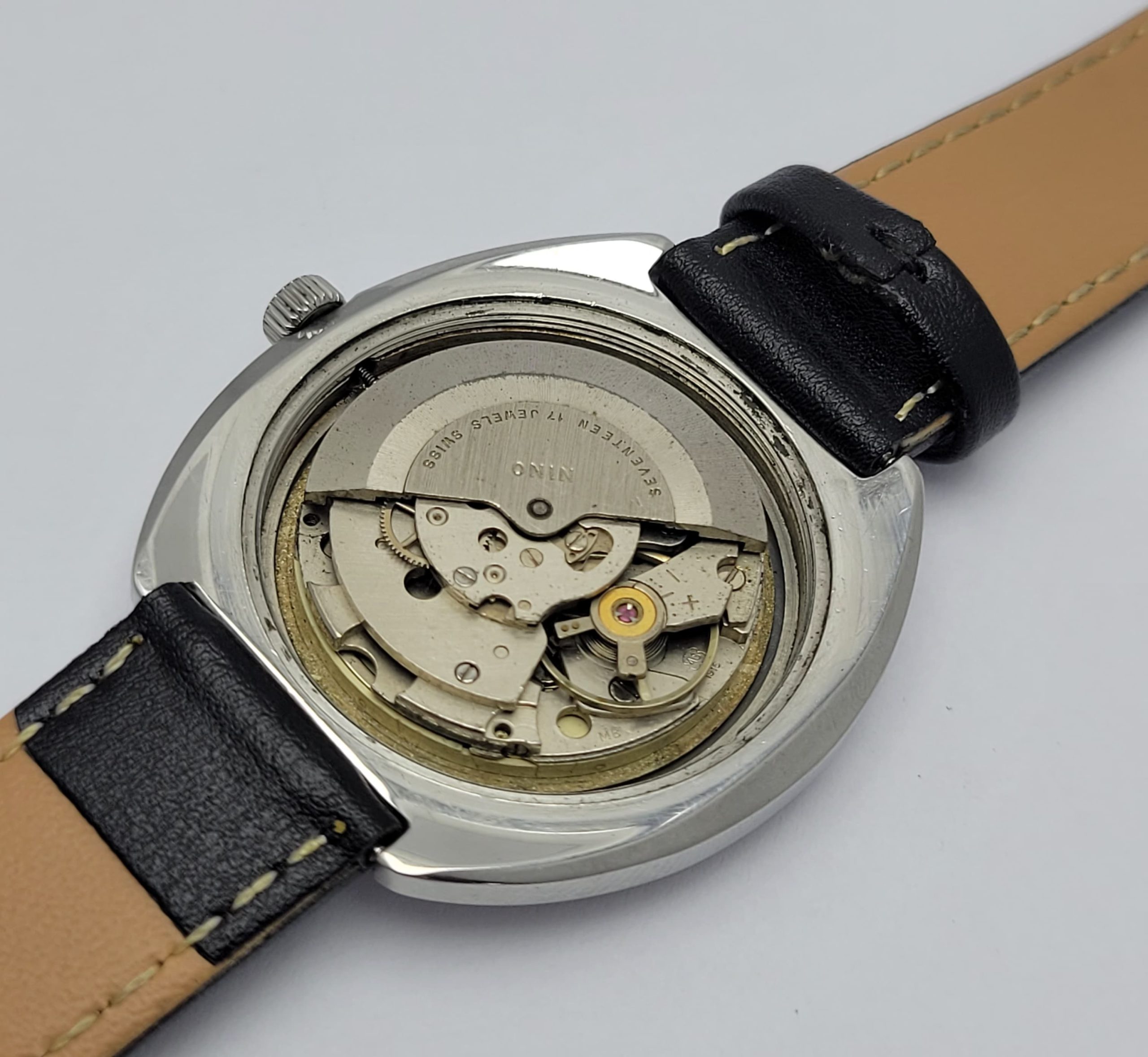 Nino N-208 Swiss Automatic Vintage Men’s Watch - Image 9