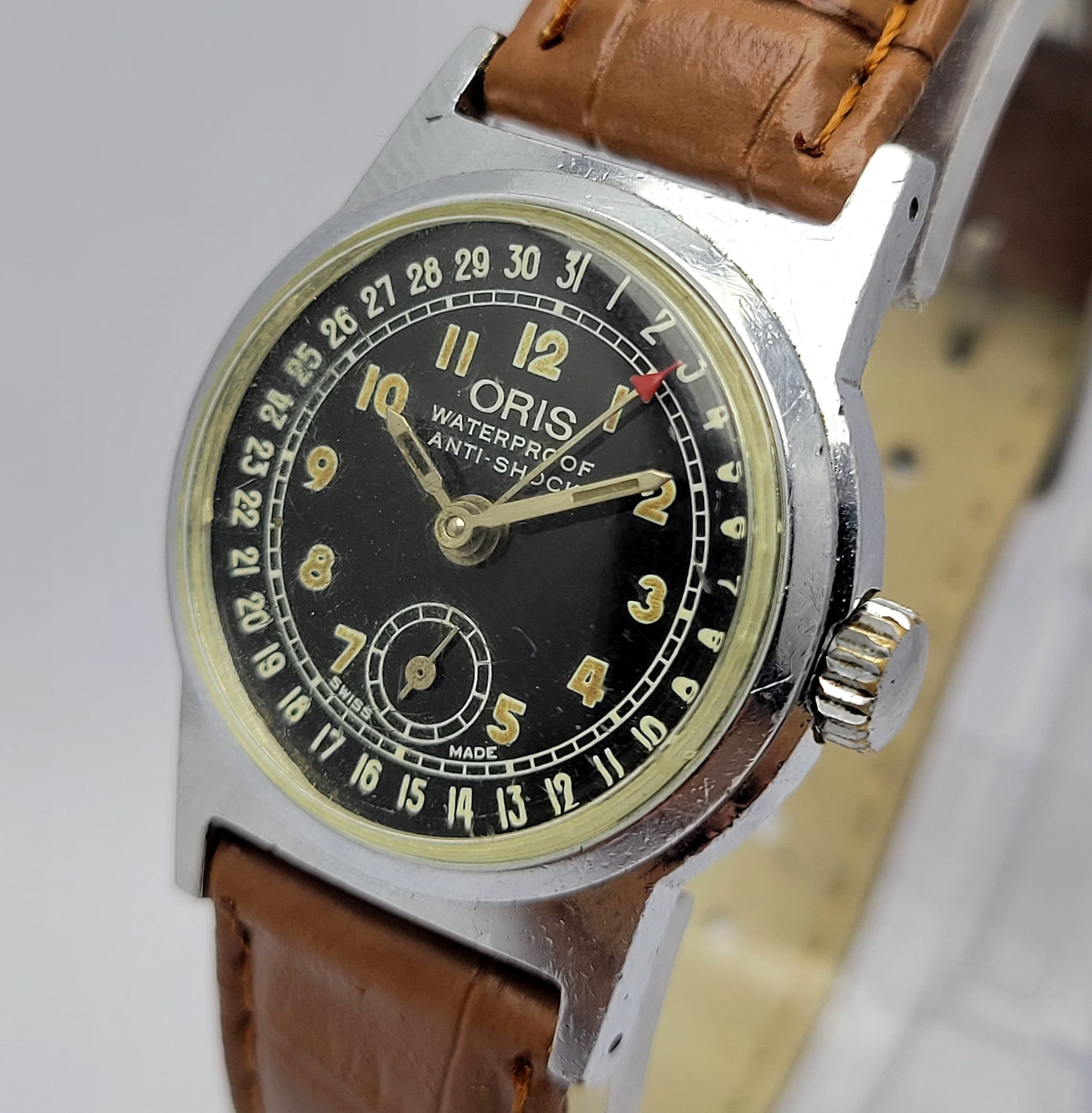 ORIS Swiss Pointer Date Manual Winding Vintage Unisex Watch