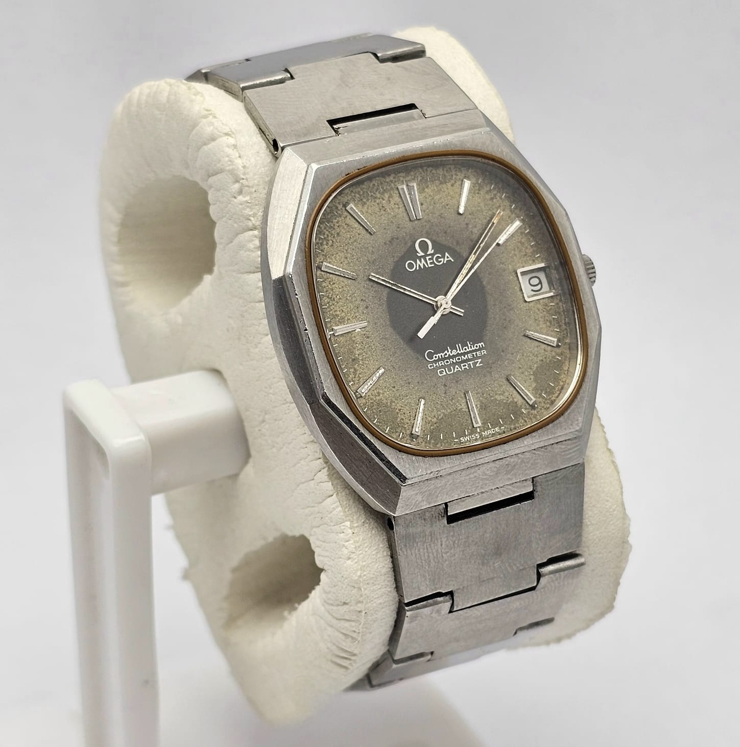 Omega Constellation Chronometer 198.0123 Quartz Cal.1332 Vintage Men's Watch - Image 3
