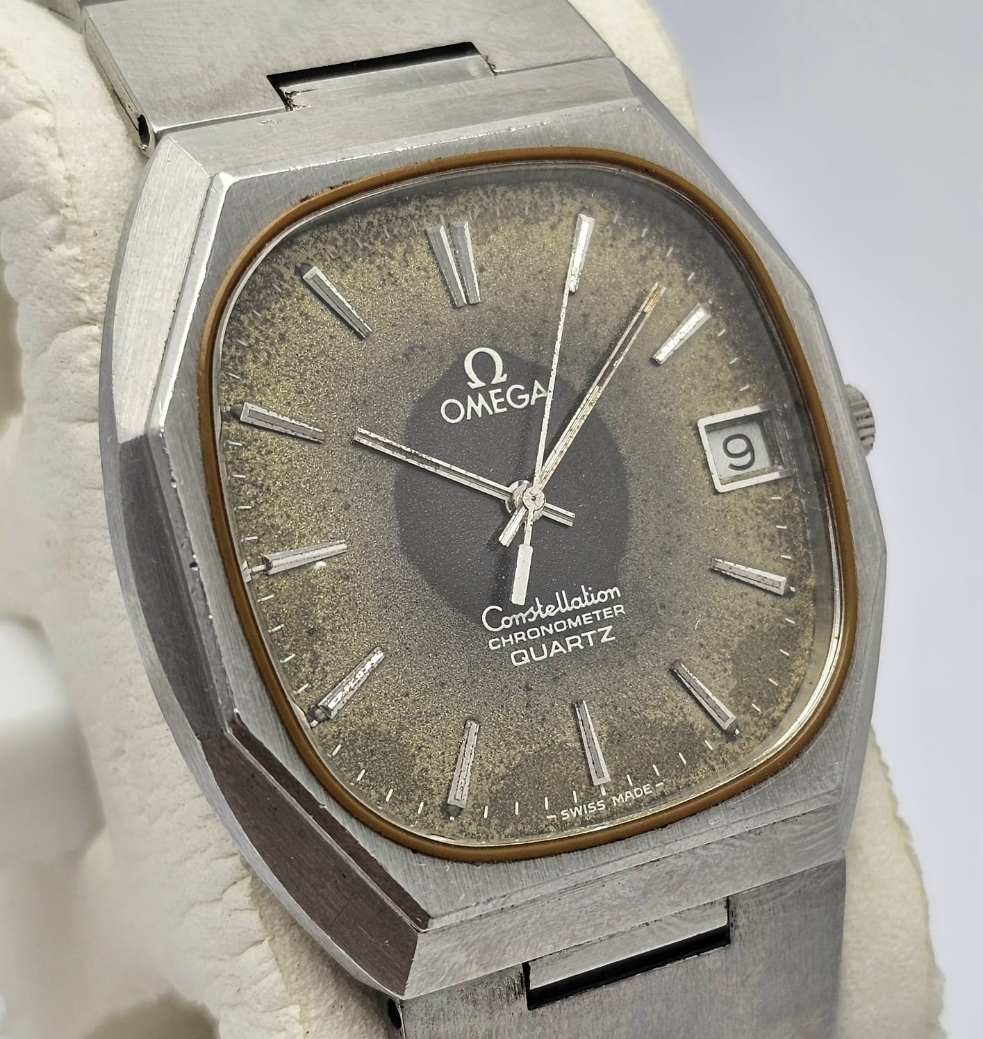 Omega Constellation Chronometer 198.0123 Quartz Cal.1332 Vintage Men's Watch - Image 2
