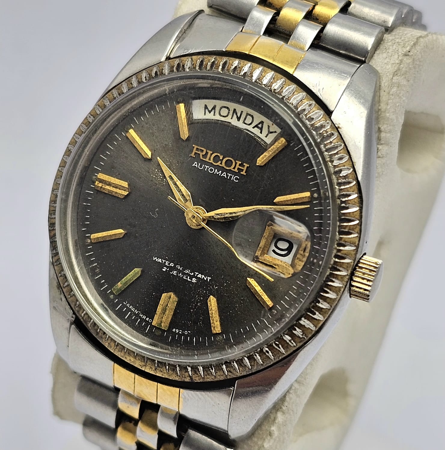 Ricoh President Automatic Day/Date Vintage Men's Watch