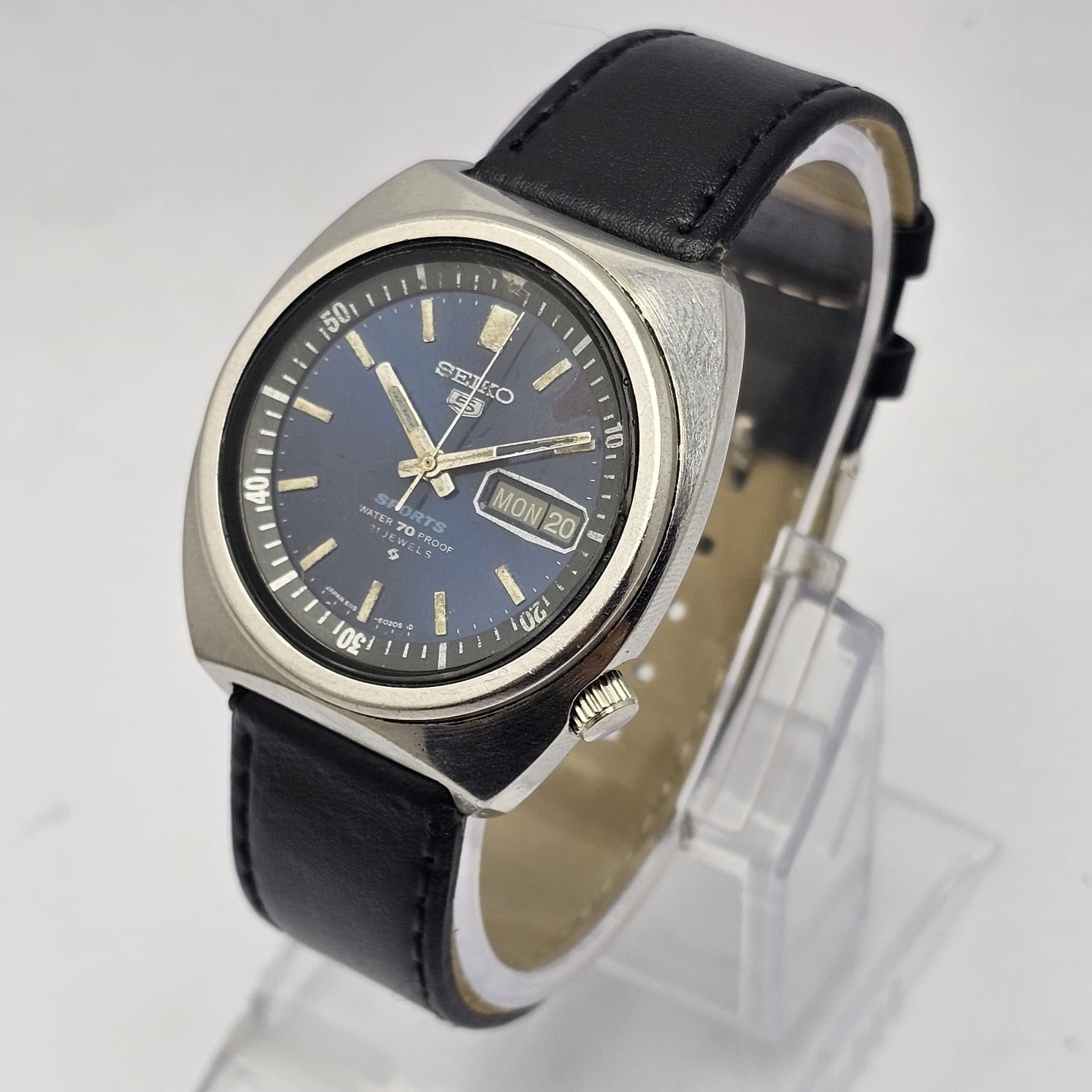 Seiko 5 Sports 6119-6020 Automatic Day/Date Vintage Men's Watch - Image 4