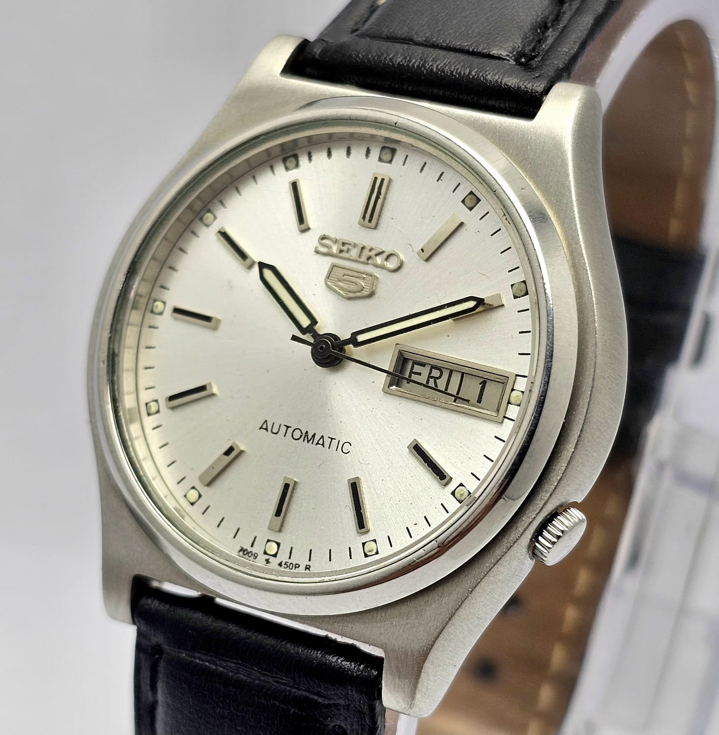 Seiko 5 Automatic 7009-3171 Day/Date Vintage Men's Watch