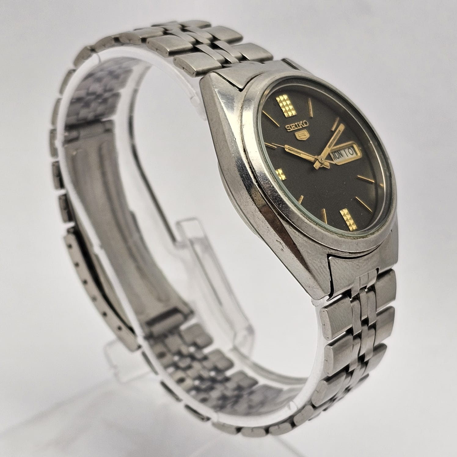 Seiko 5 Automatic 7009-8740 Day/Date Vintage Men's Watch - Image 6
