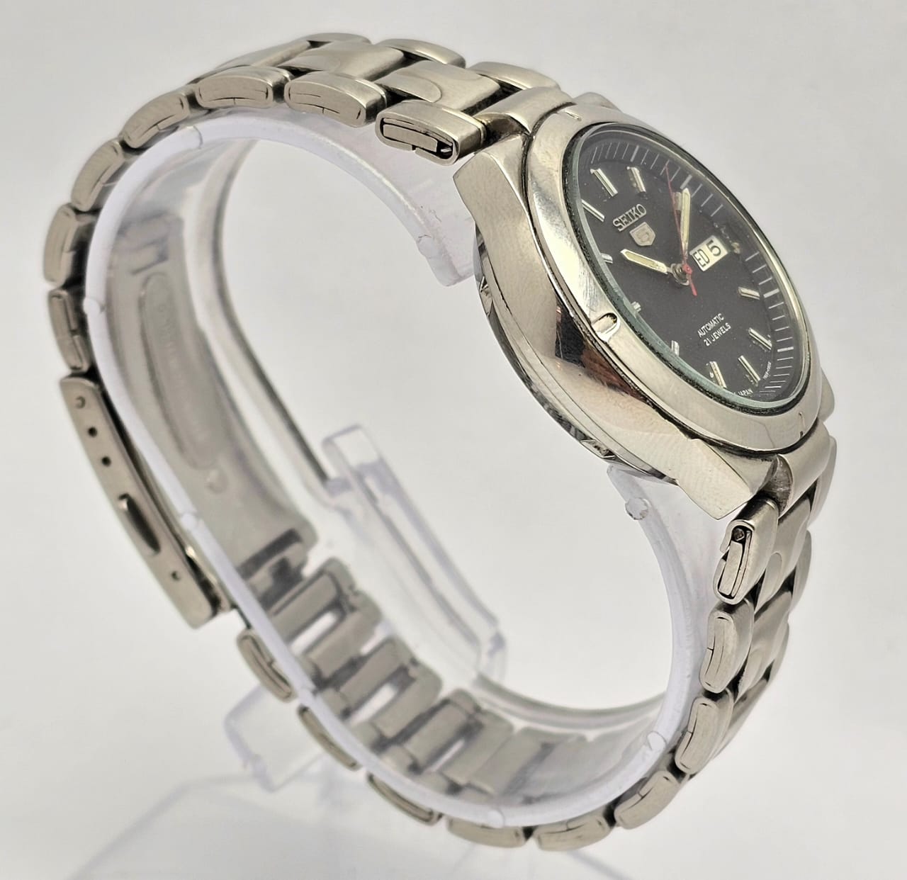 Seiko 5 Automatic 7S26-01Z0 Day/Date Vintage Men's Watch - Image 5