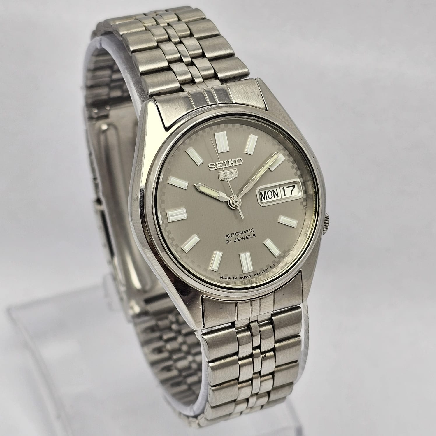 Seiko 5 Automatic 7S26-6000 Day/Date Vintage Men's Watch - Image 3